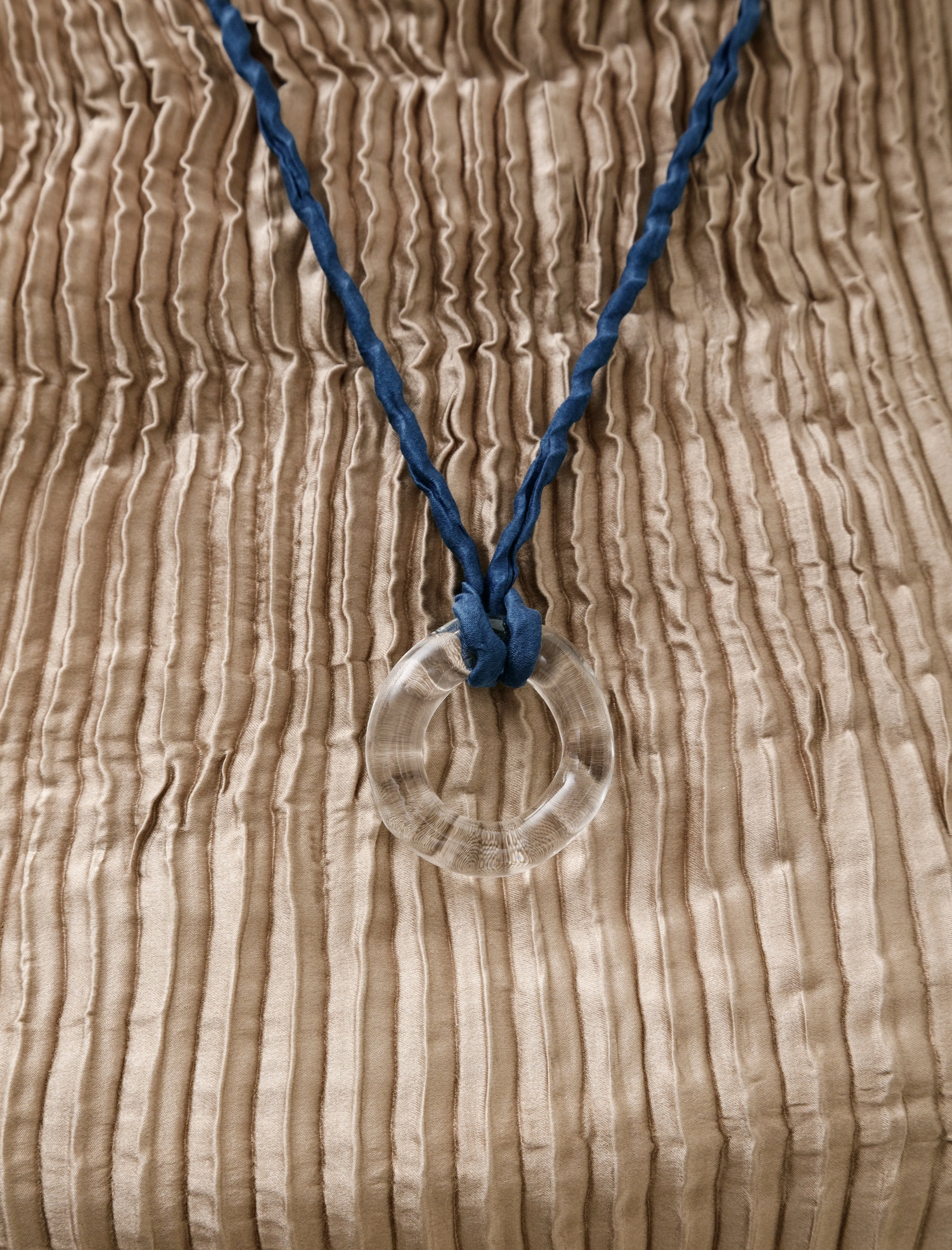 Handblown Glass Necklace Small Dark Indigo sold by SHOP NEIGHBOR product image thumbnail 3