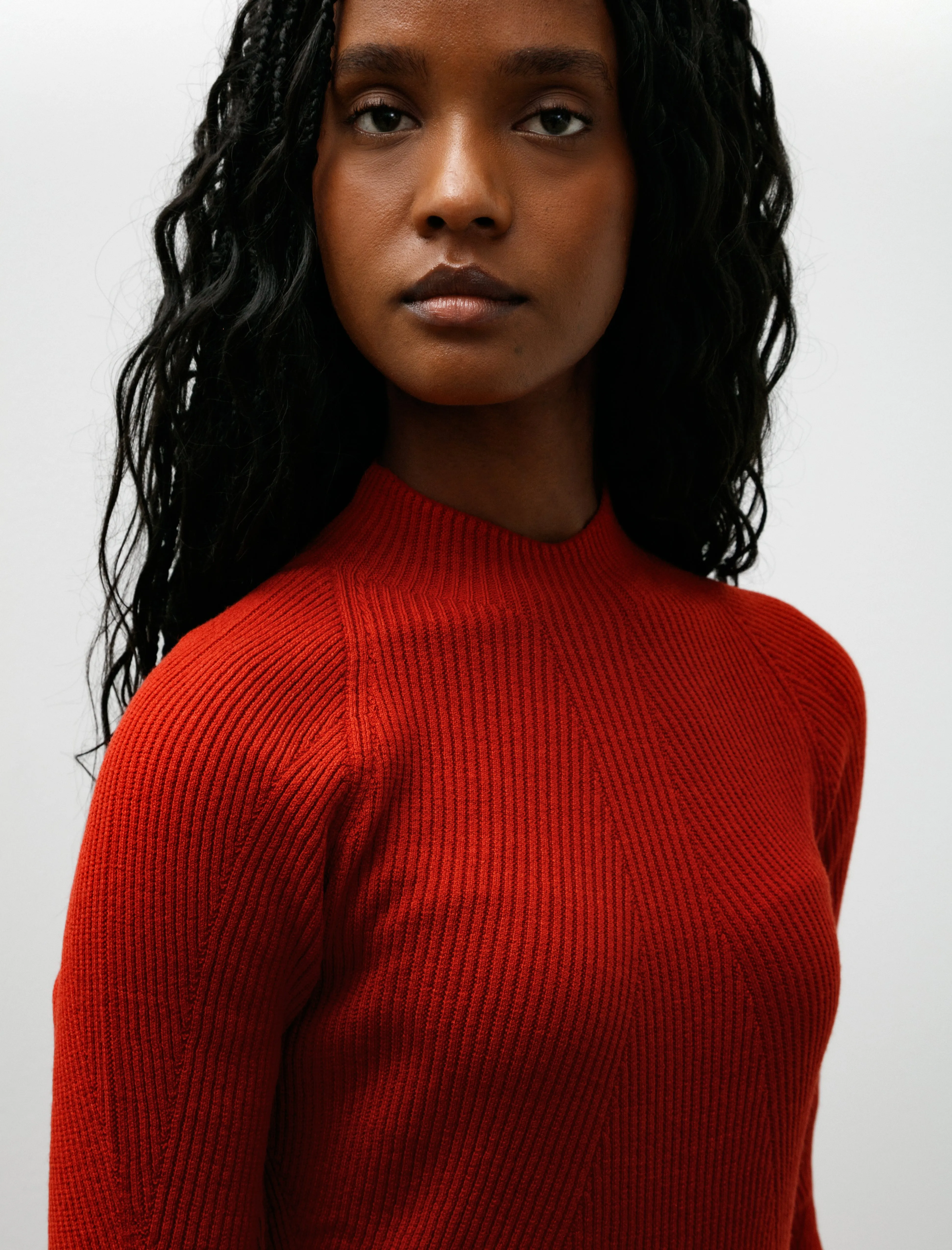 Conic Wool Midlayer Carmine sold by SHOP NEIGHBOR product image thumbnail 2
