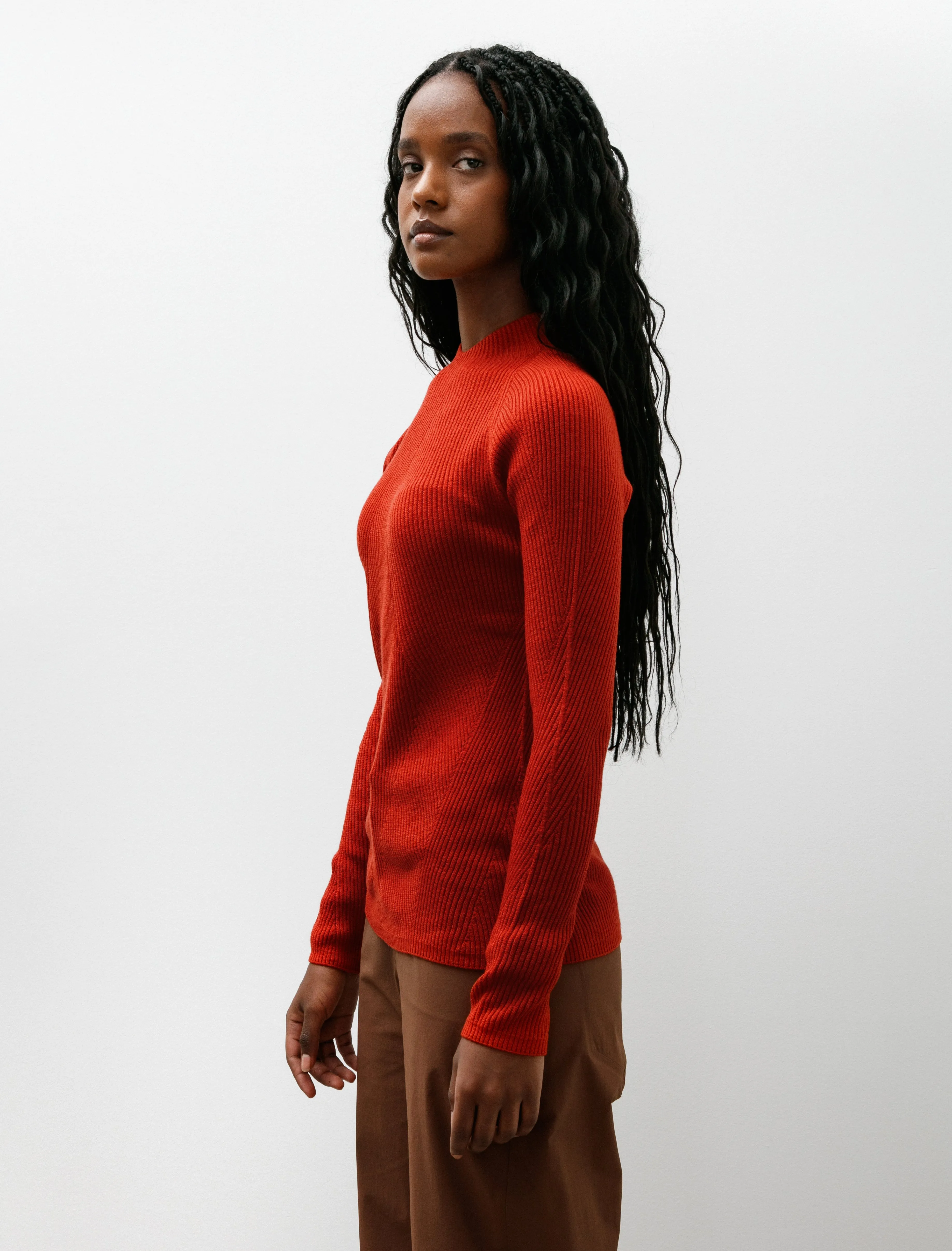 Conic Wool Midlayer Carmine sold by SHOP NEIGHBOR product image thumbnail 3