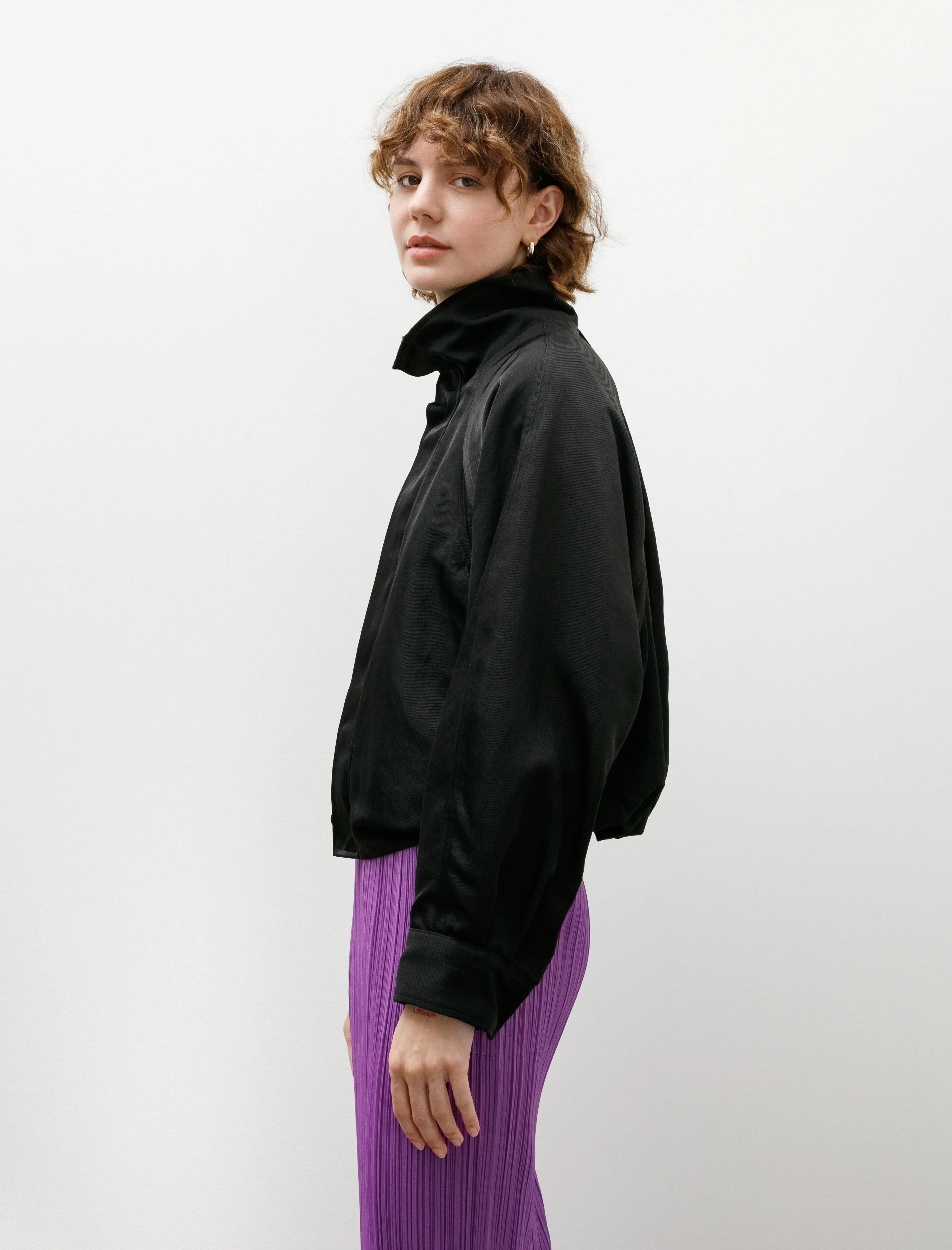 Nylon Bomber Black sold by SHOP NEIGHBOR product image thumbnail 5