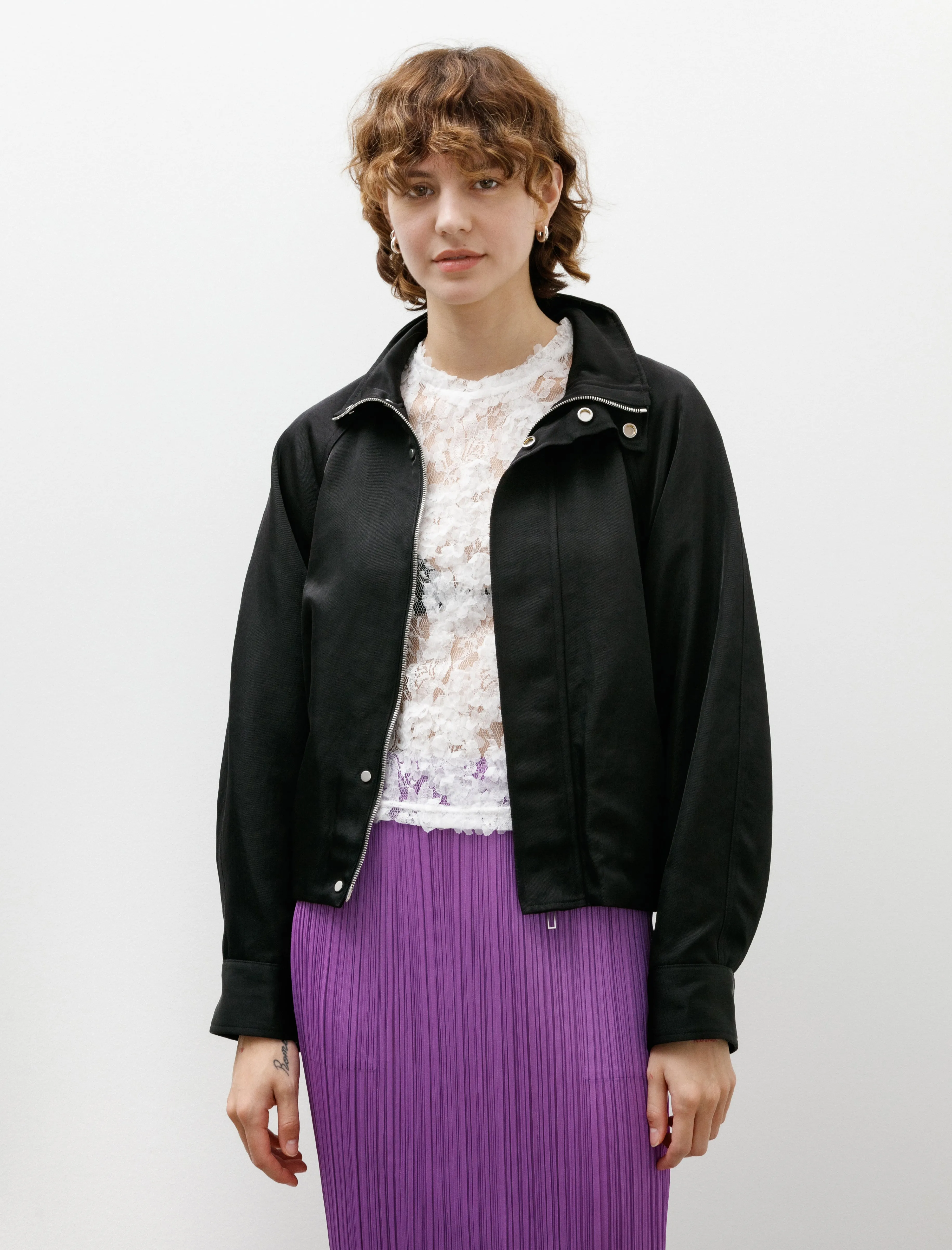 Nylon Bomber Black sold by SHOP NEIGHBOR product image thumbnail 3