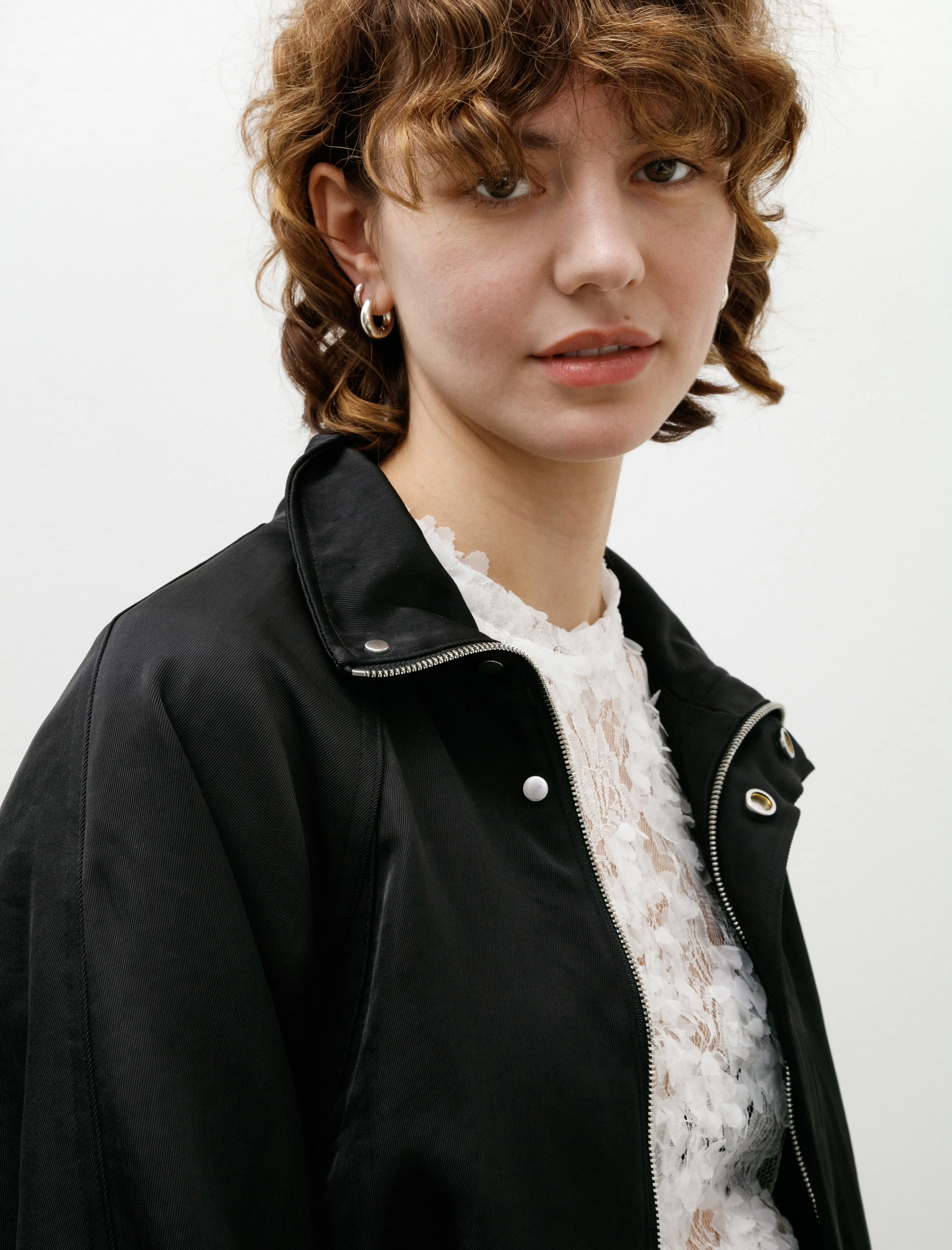 Nylon Bomber Black sold by SHOP NEIGHBOR product image thumbnail 4