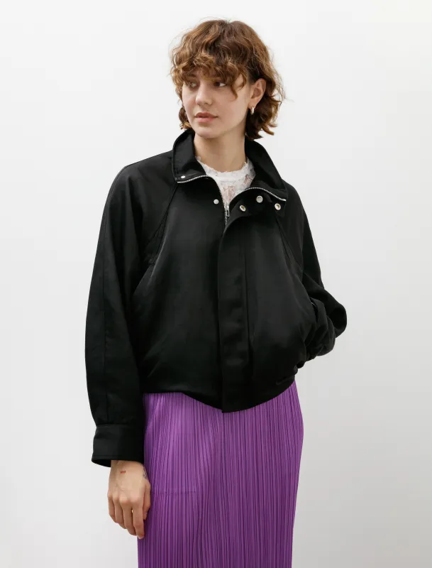 Nylon Bomber Black sold by SHOP NEIGHBOR