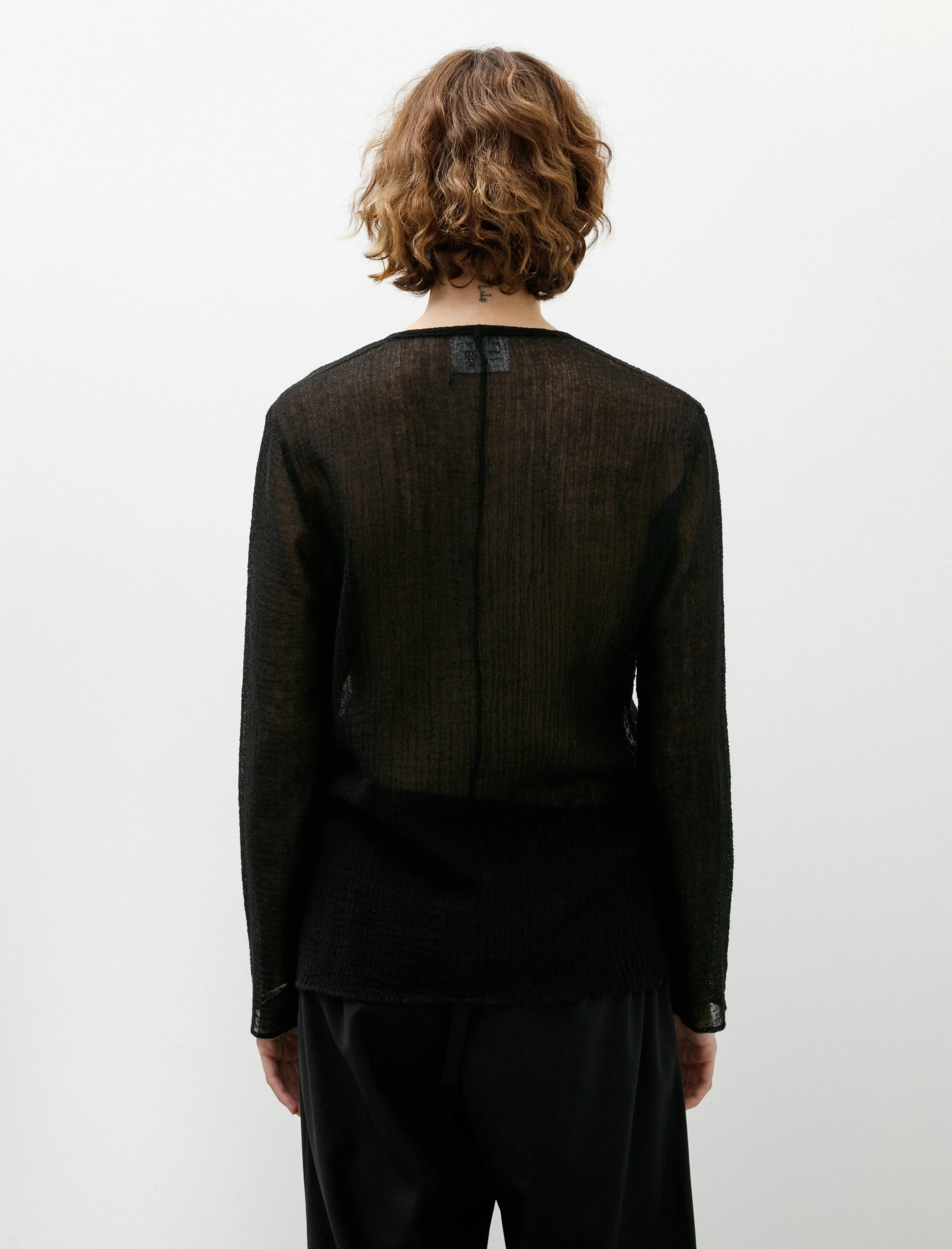 No. 300 Wool Crushed Top Black sold by SHOP NEIGHBOR product image thumbnail 4
