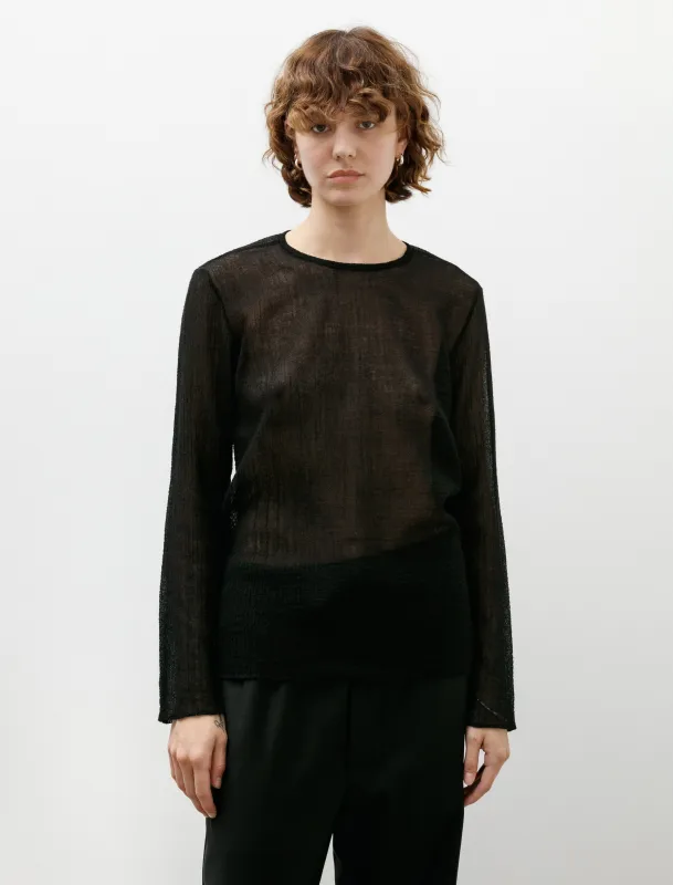 No. 300 Wool Crushed Top Black sold by SHOP NEIGHBOR