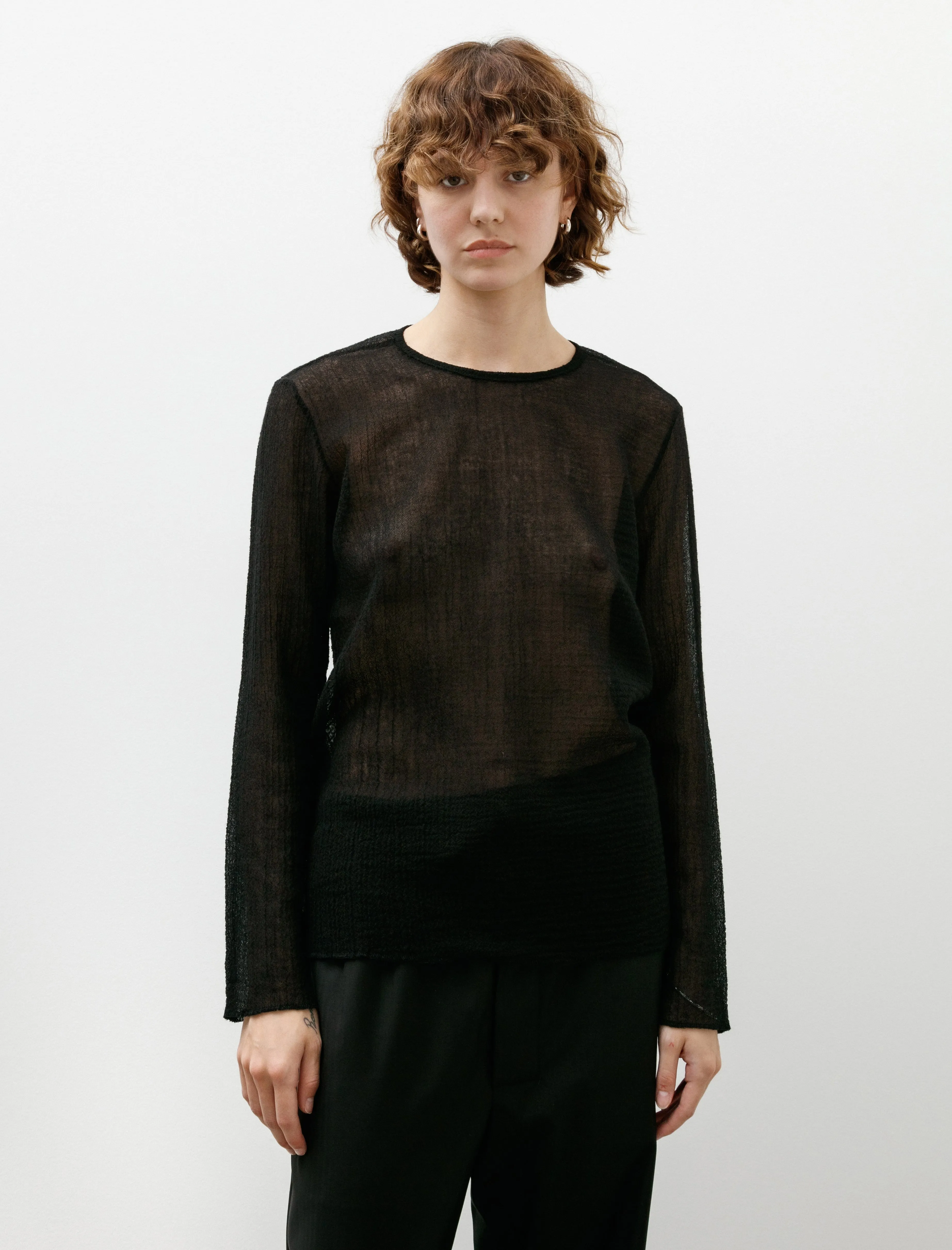 No. 300 Wool Crushed Top Black sold by SHOP NEIGHBOR