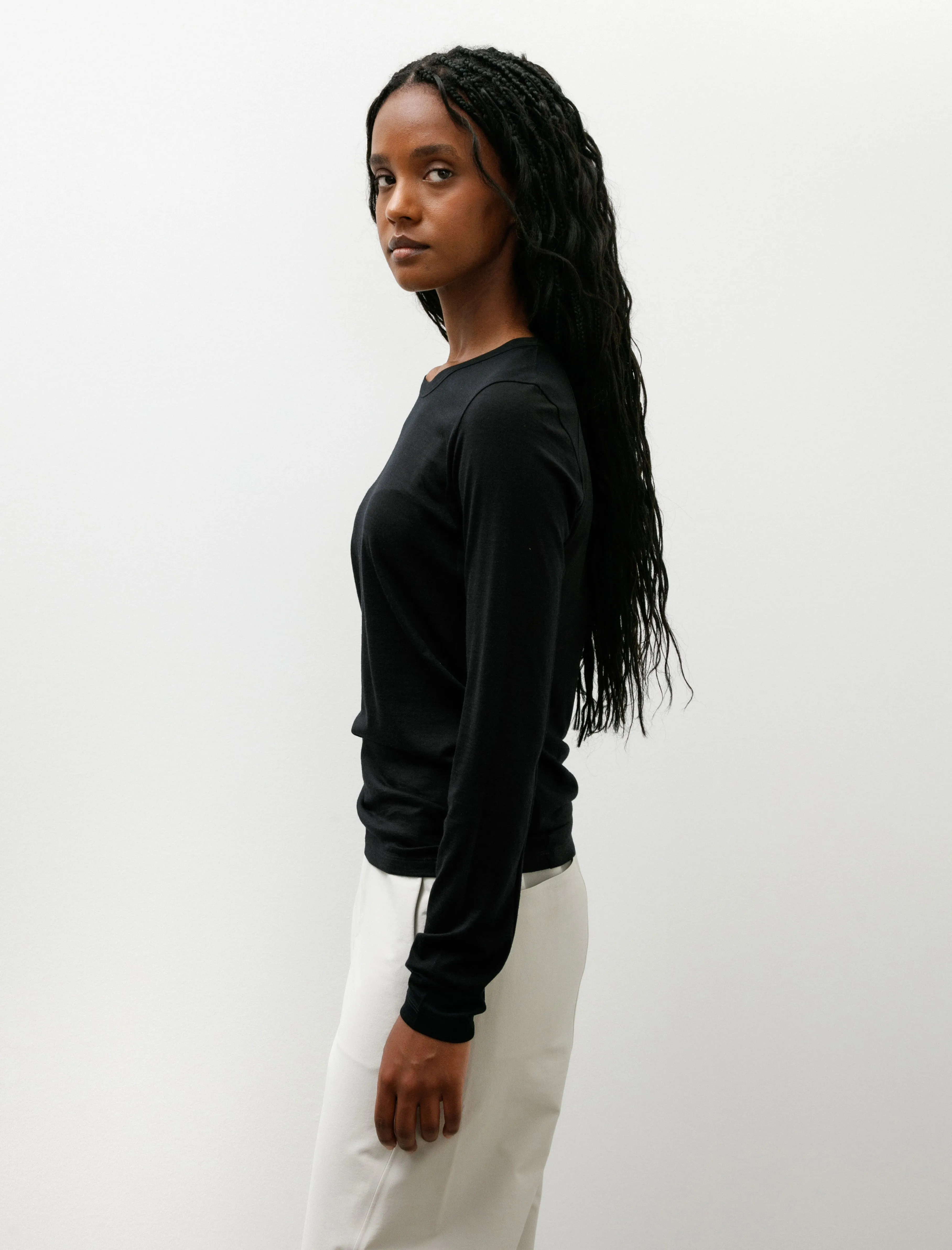 Frame LS Crew Black sold by SHOP NEIGHBOR product image thumbnail 3