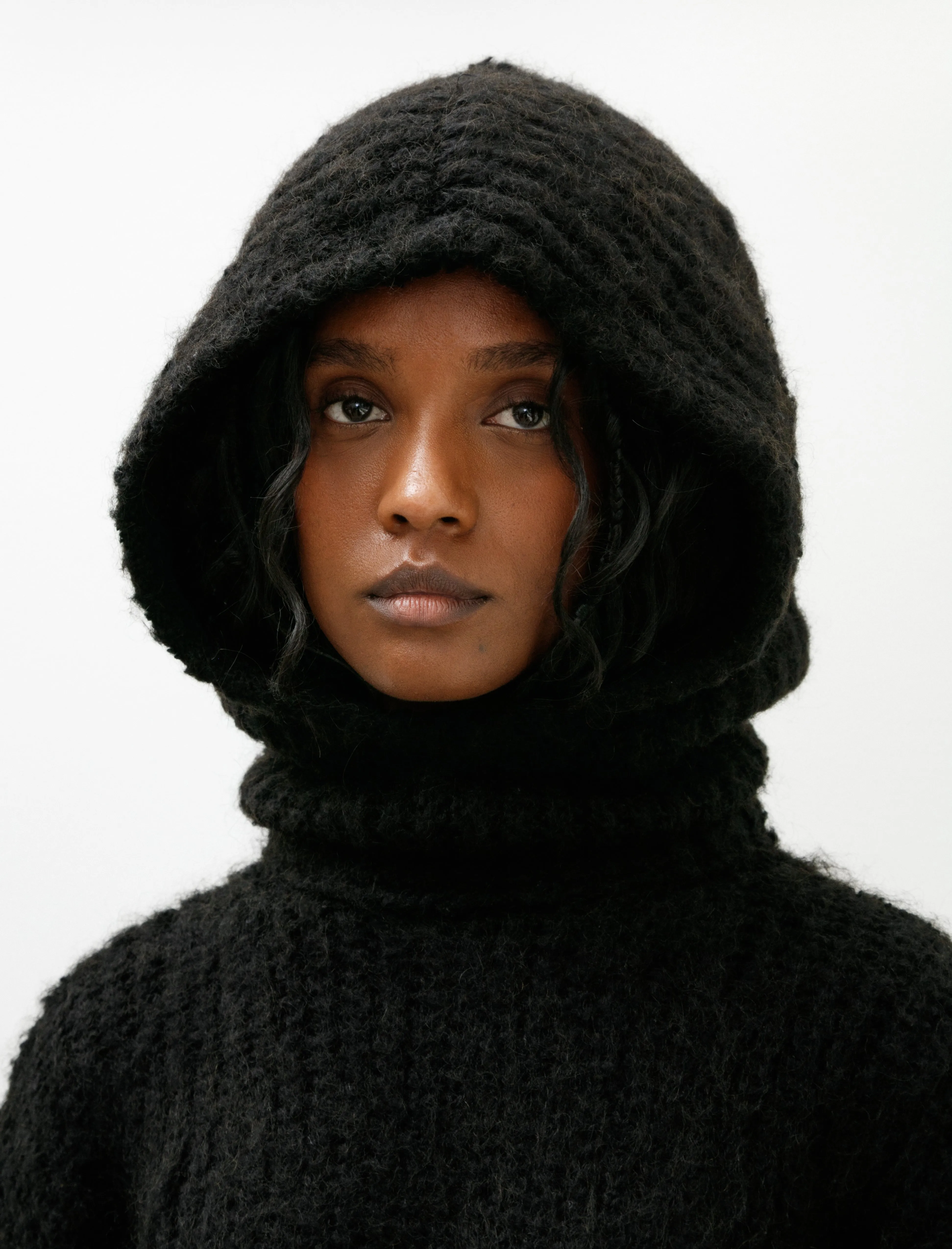Raised Hoodie Black sold by SHOP NEIGHBOR product image thumbnail 5