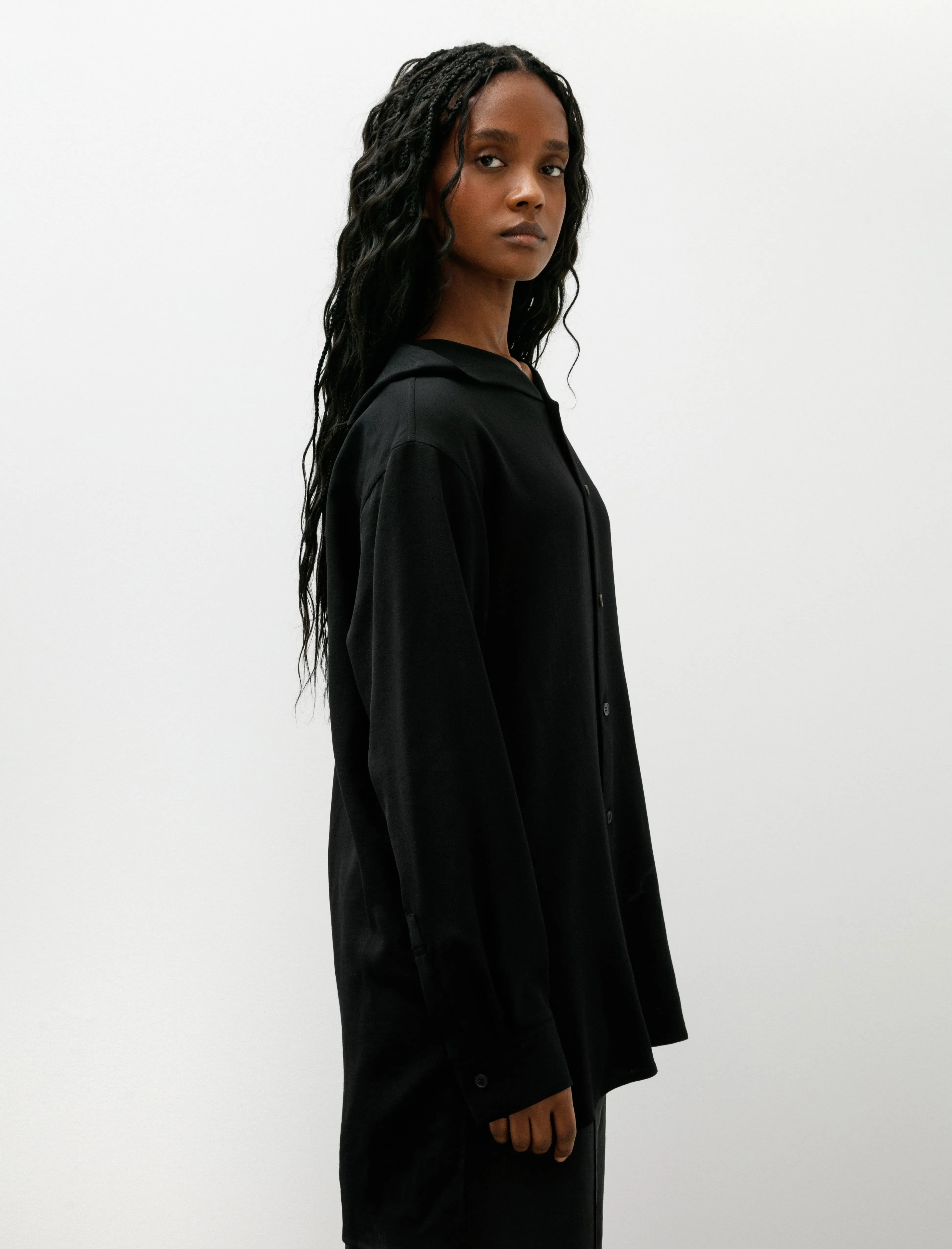 Sailor Collar Blouse Black sold by SHOP NEIGHBOR product image thumbnail 2