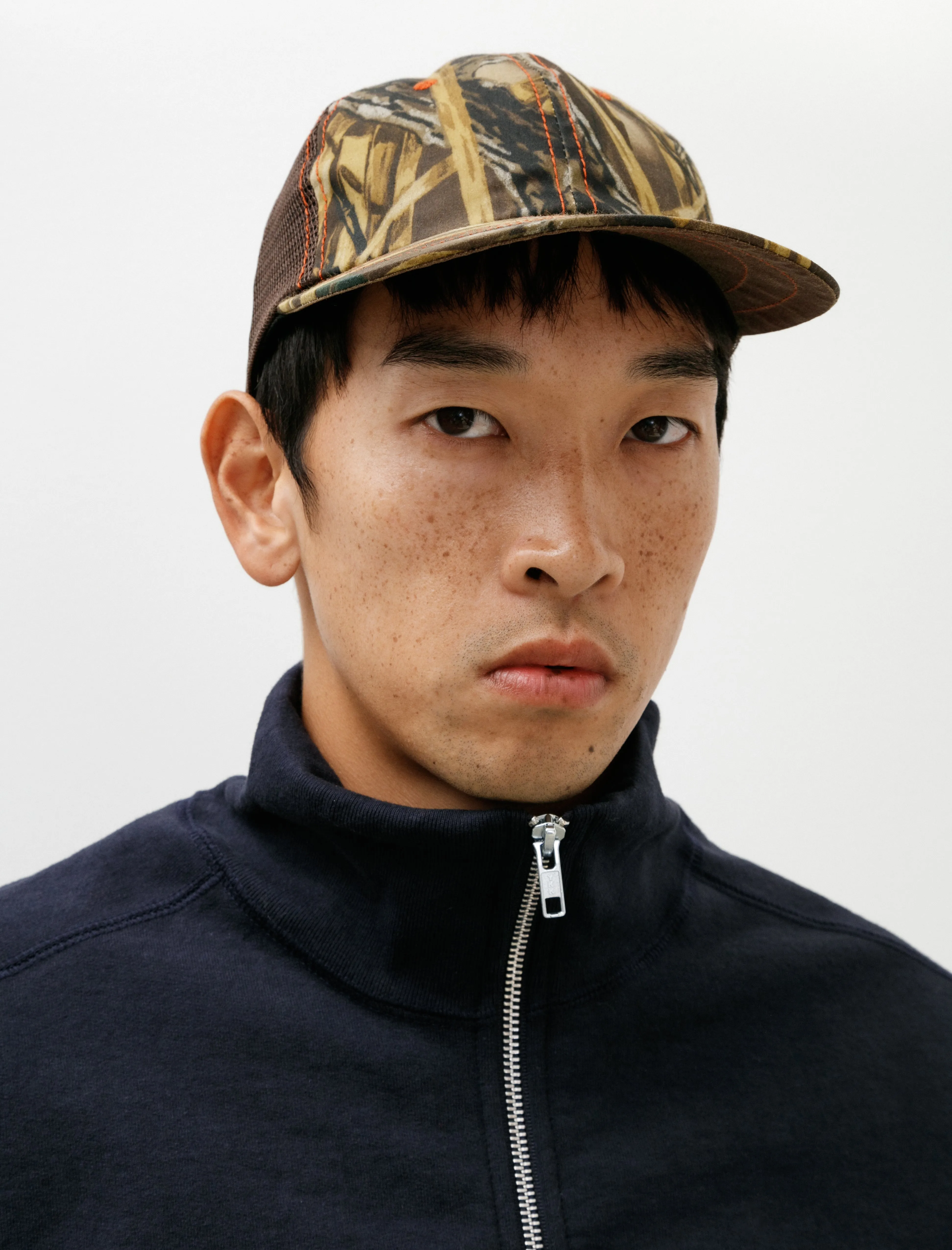 Horseshoe 6 Panel Cap Wax Marsh Camo sold by SHOP NEIGHBOR