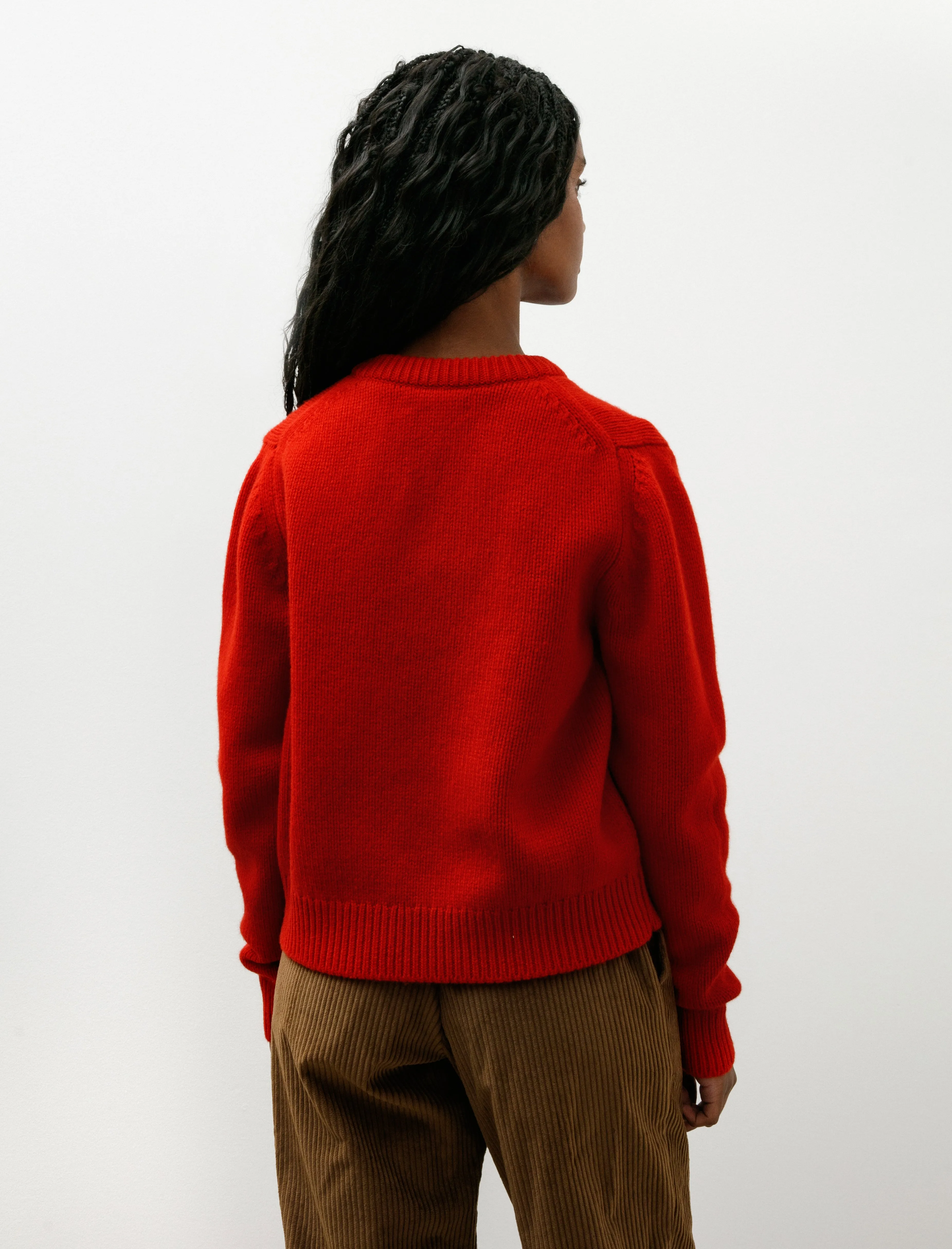 Glenn V-Neck Ruby Red sold by SHOP NEIGHBOR product image thumbnail 4