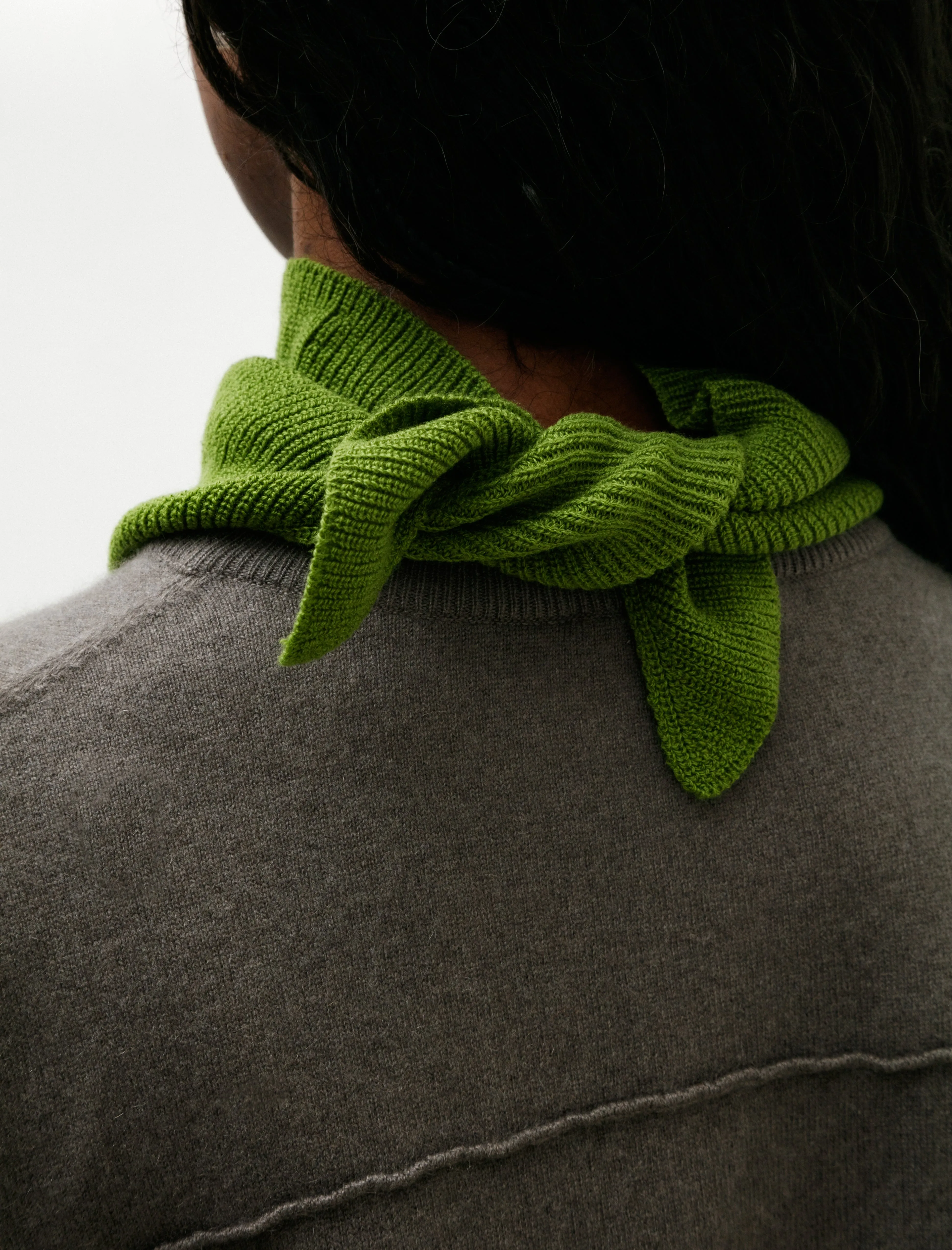 Fionn Cashmere Foulard Green sold by SHOP NEIGHBOR product image thumbnail 2