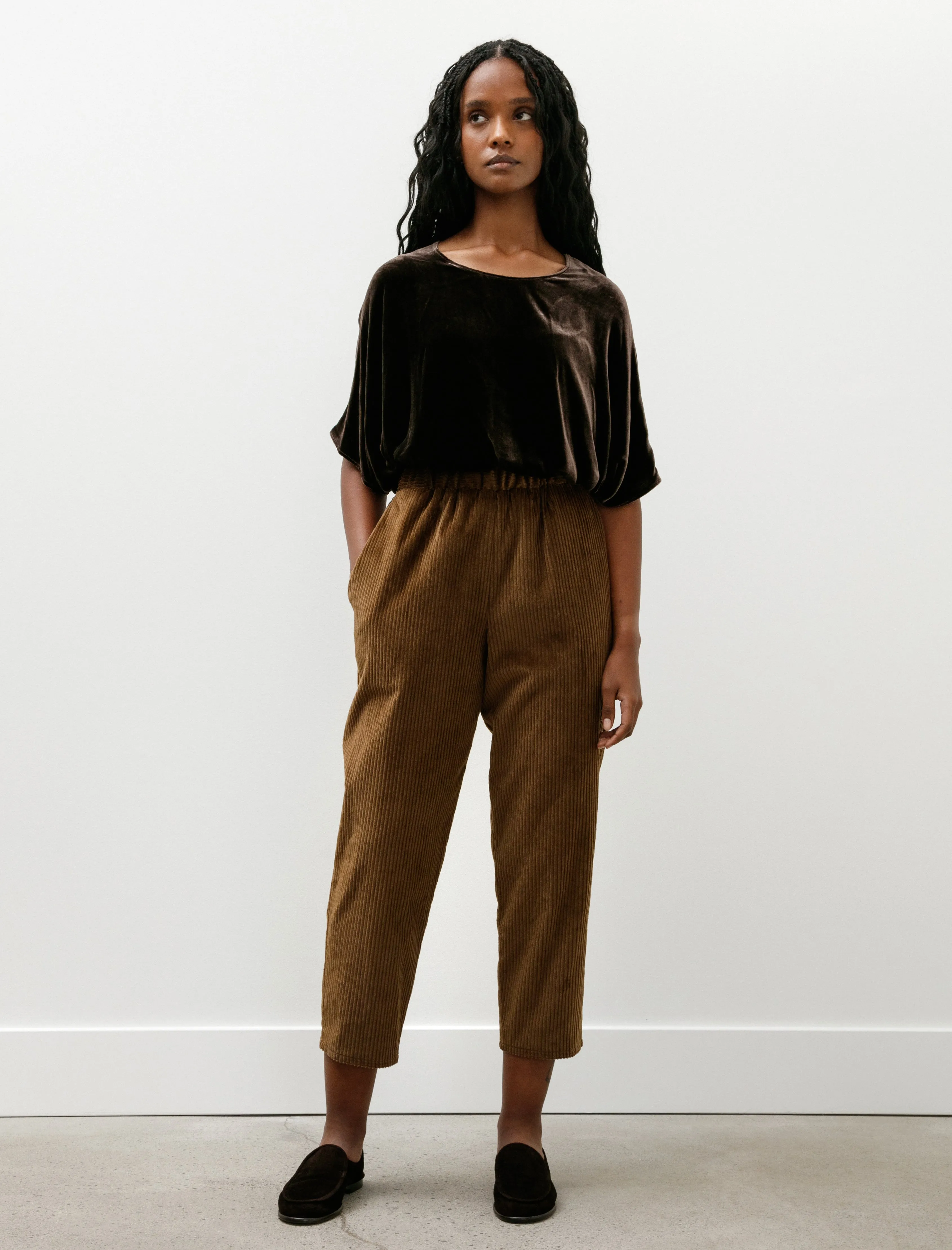 Carrot Pants Corduroy Toffee sold by SHOP NEIGHBOR