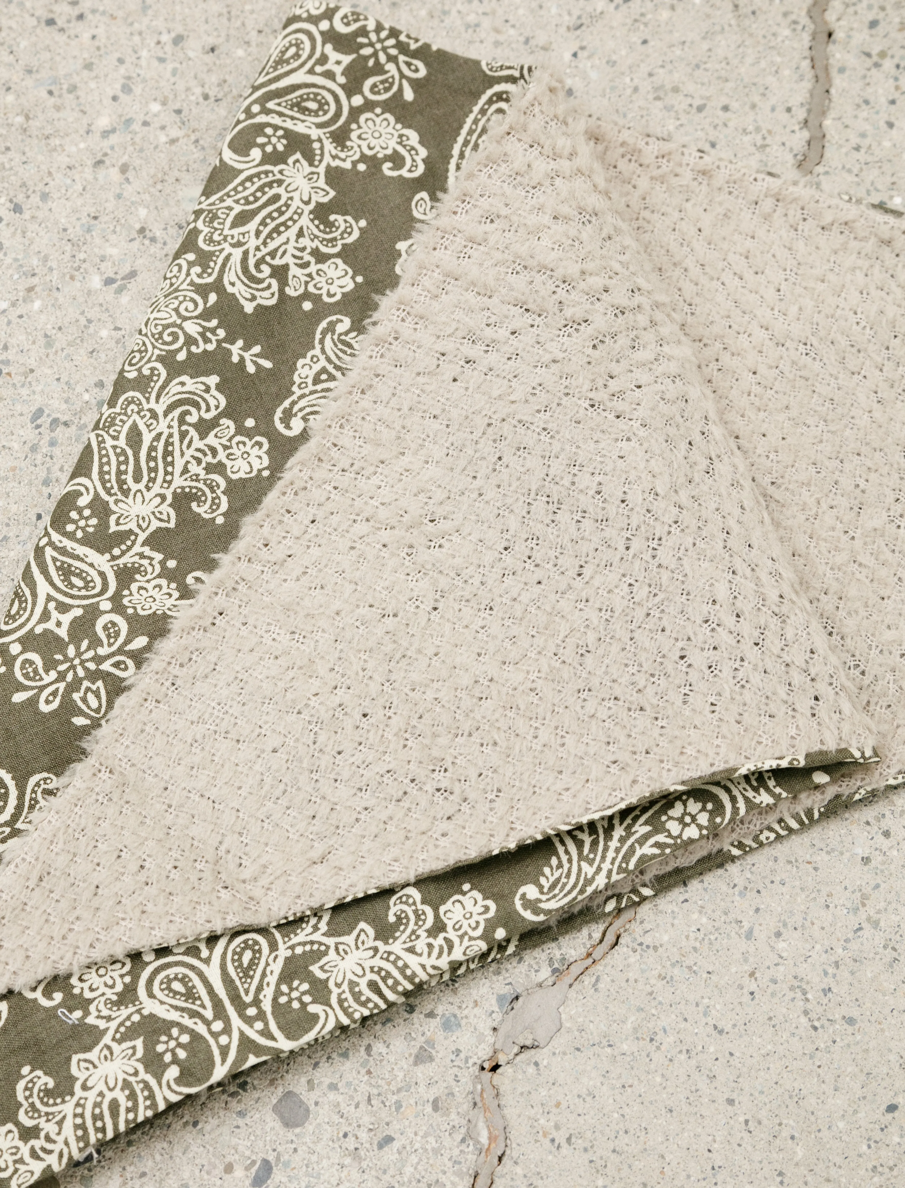 FuzzFleece AD Bandana Khaki sold by SHOP NEIGHBOR product image thumbnail 5