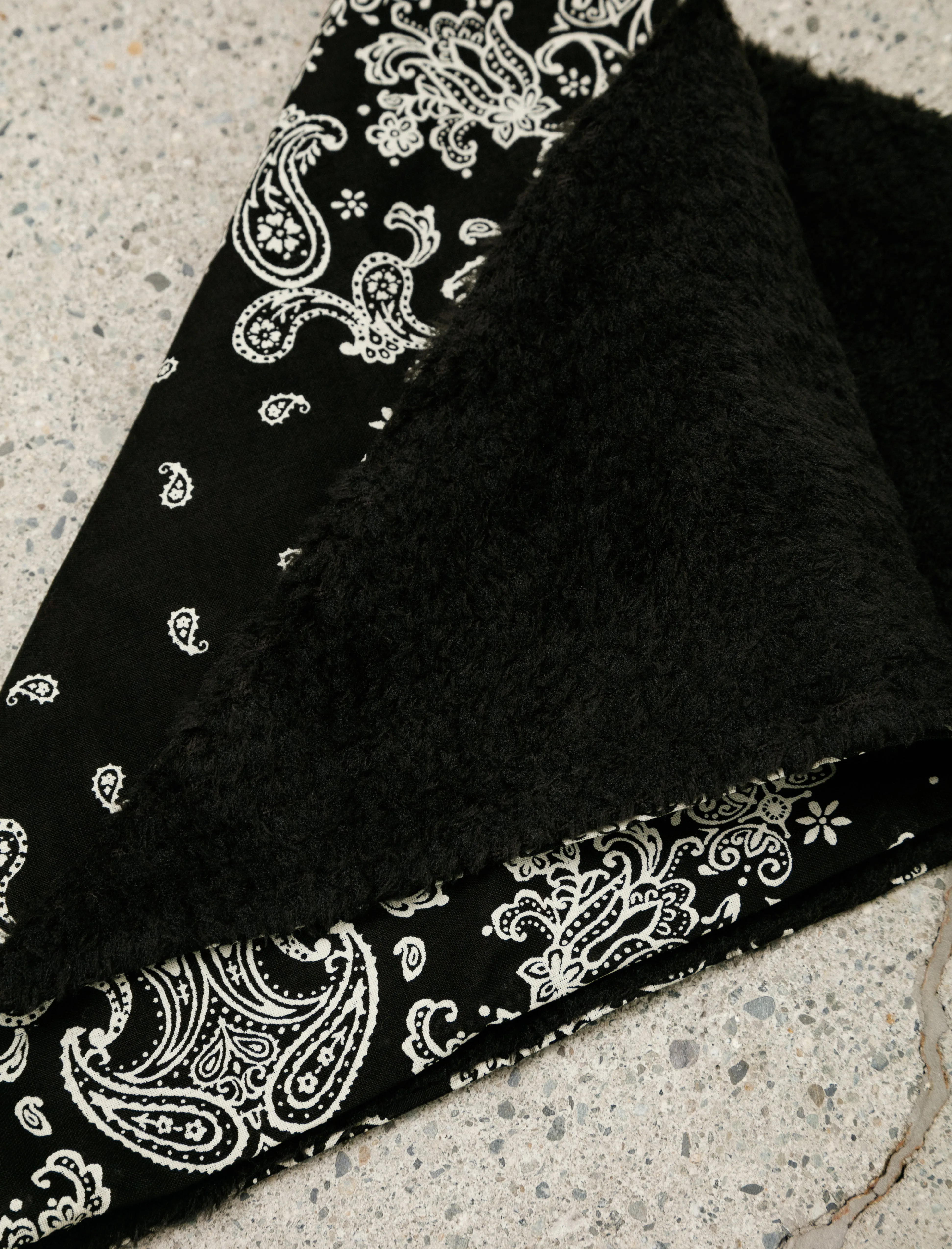 FuzzFleece AD Bandana Black sold by SHOP NEIGHBOR product image thumbnail 5