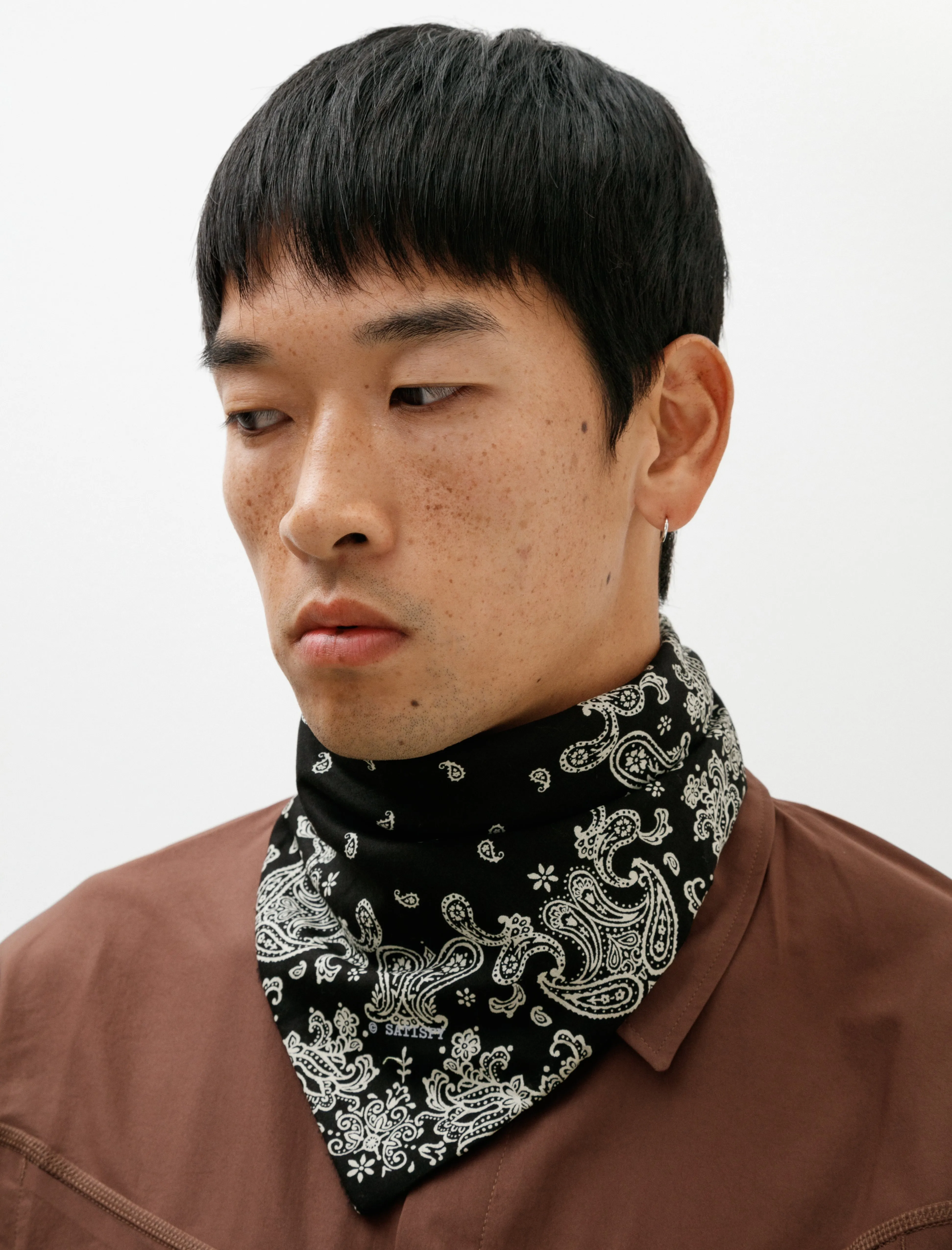 FuzzFleece AD Bandana Black sold by SHOP NEIGHBOR