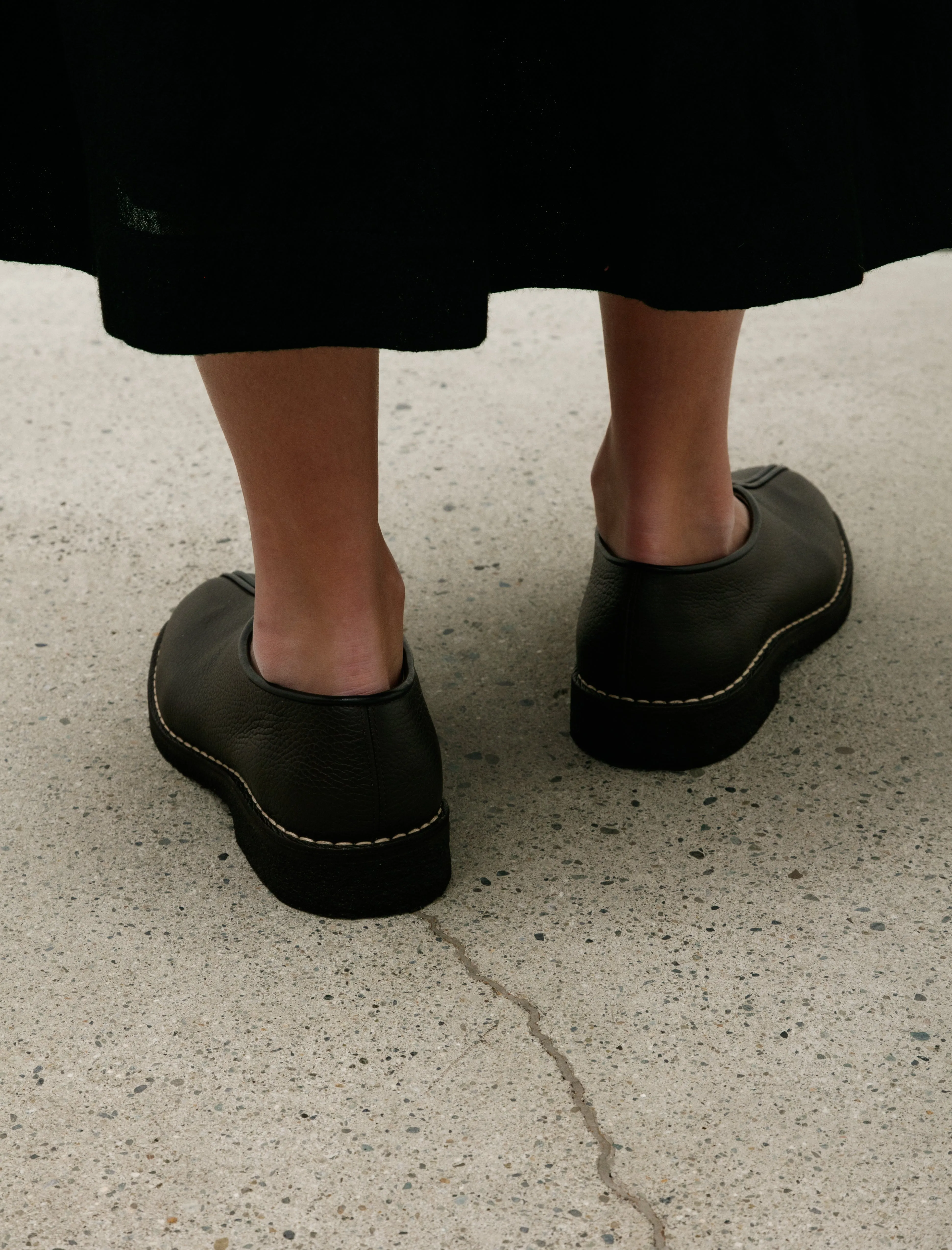 Piped Crepe Slippers Dark Brown W sold by SHOP NEIGHBOR product image thumbnail 3