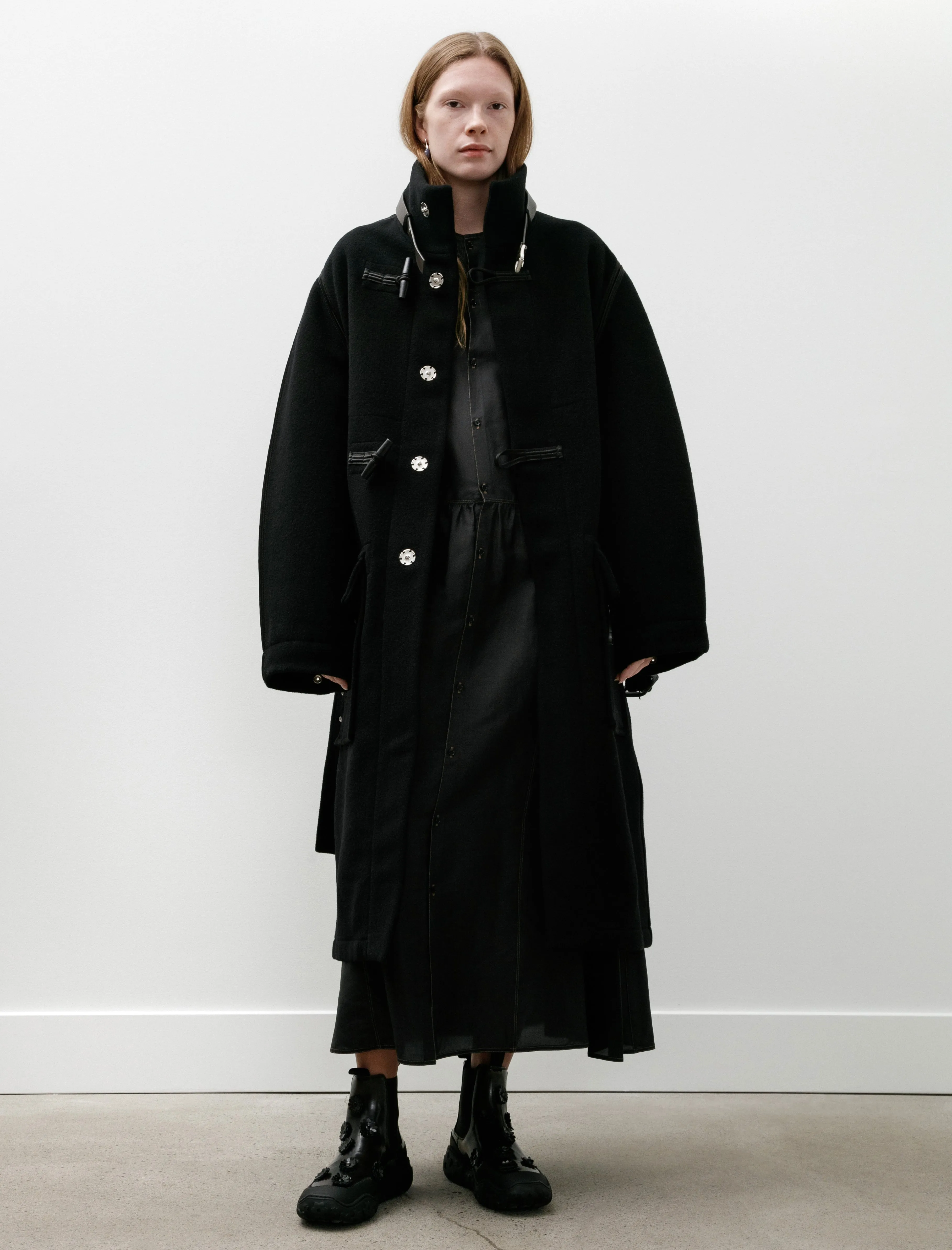 Duffle Coat Black sold by SHOP NEIGHBOR product image thumbnail 2