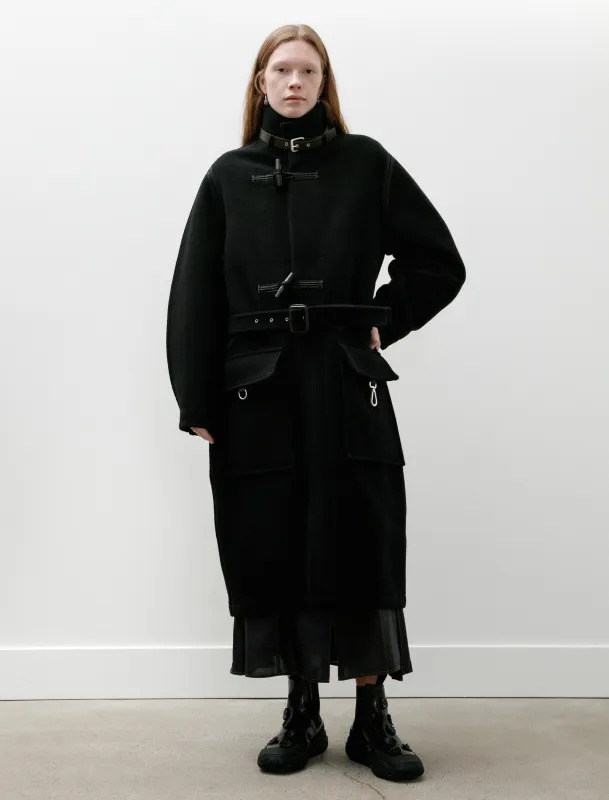 Duffle Coat Black made by SHOP NEIGHBOR
