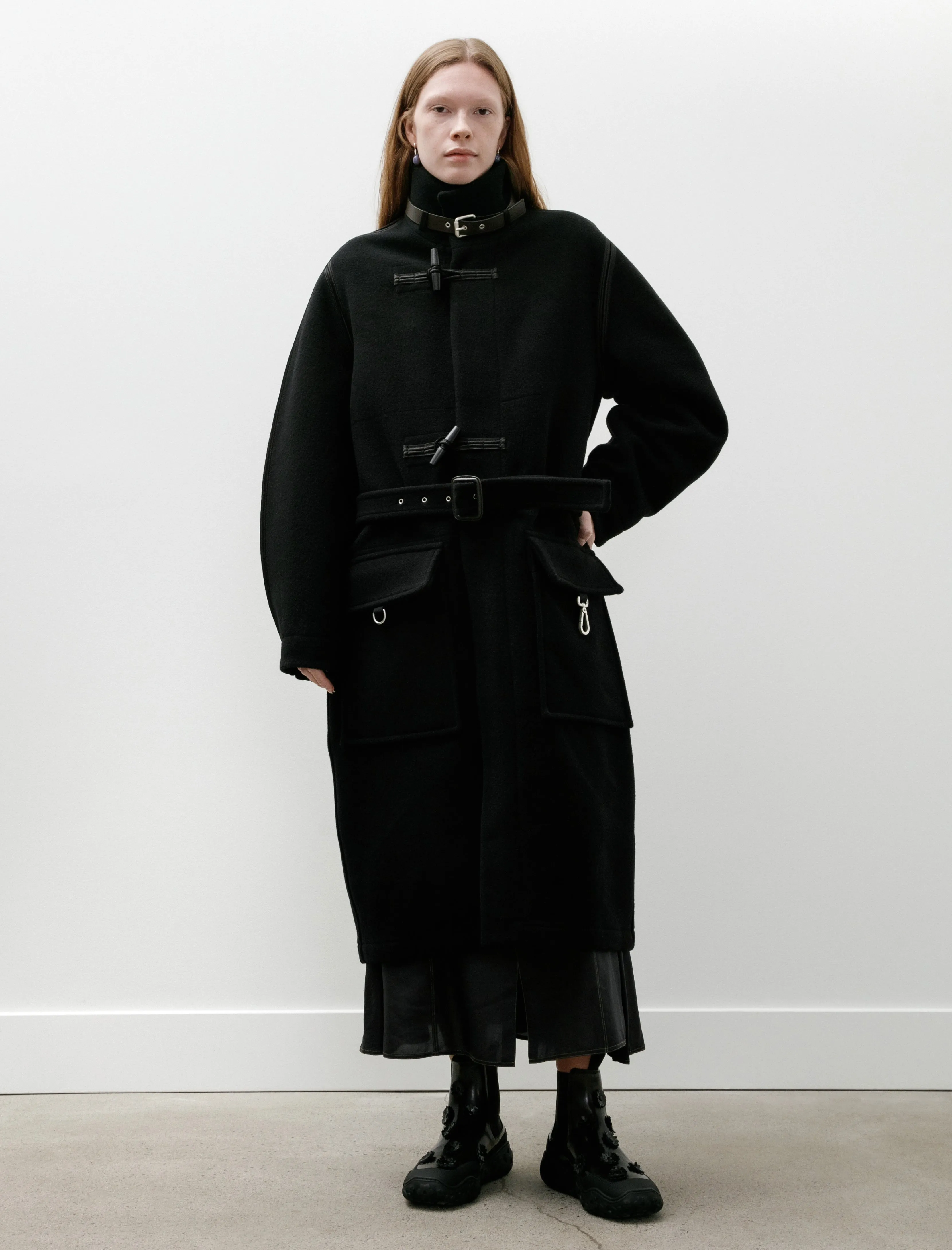 Duffle Coat Black sold by SHOP NEIGHBOR