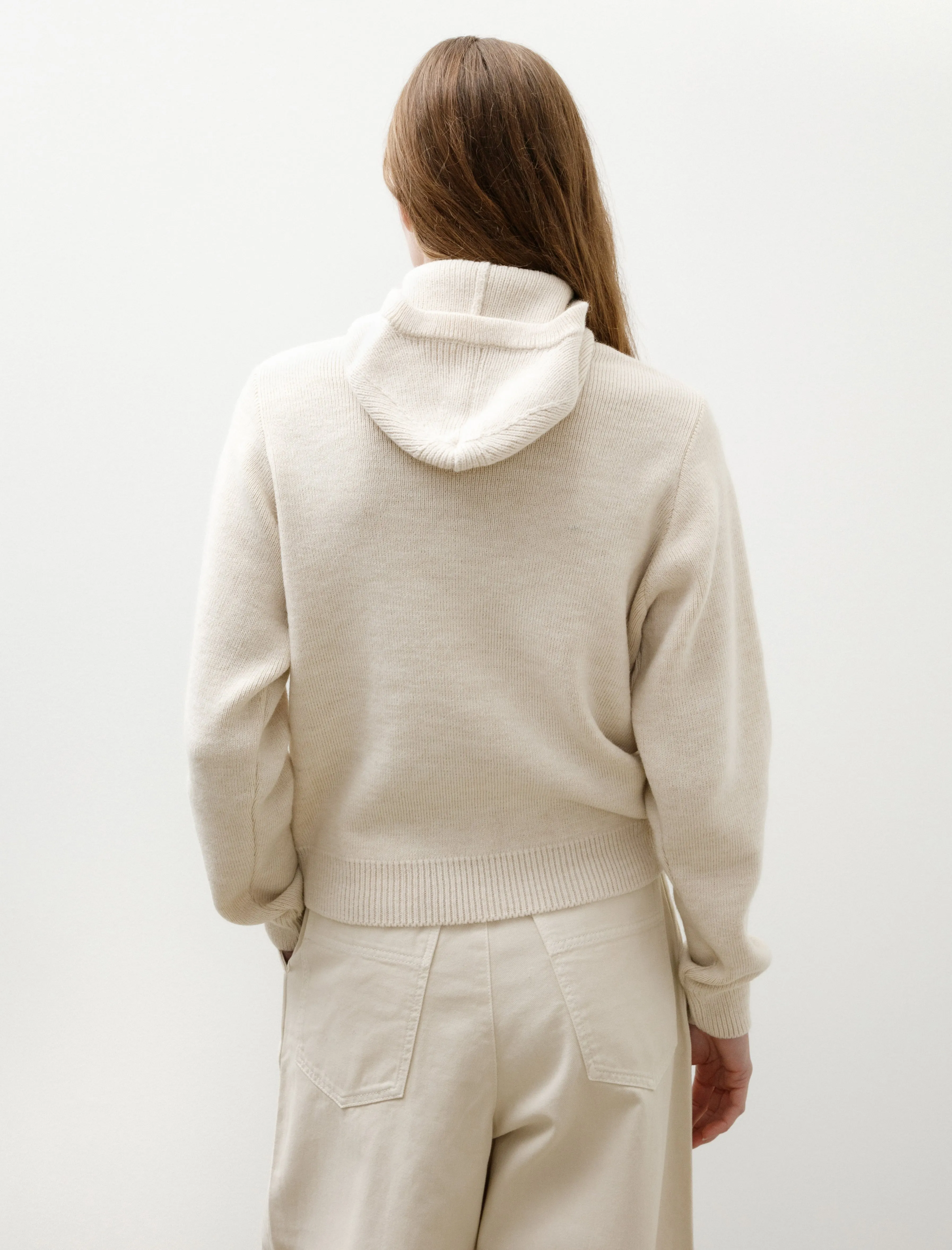 Sweater With Hood Light Cream sold by SHOP NEIGHBOR product image thumbnail 4