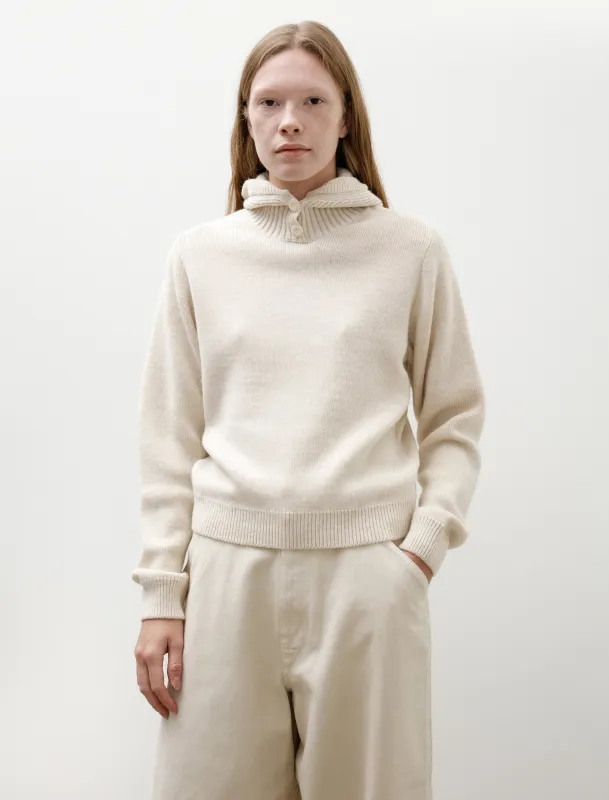 Sweater With Hood Light Cream sold by SHOP NEIGHBOR