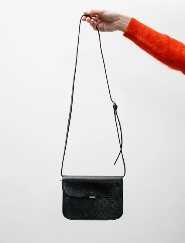 Soft Tab Wallet On Strap Black sold by SHOP NEIGHBOR