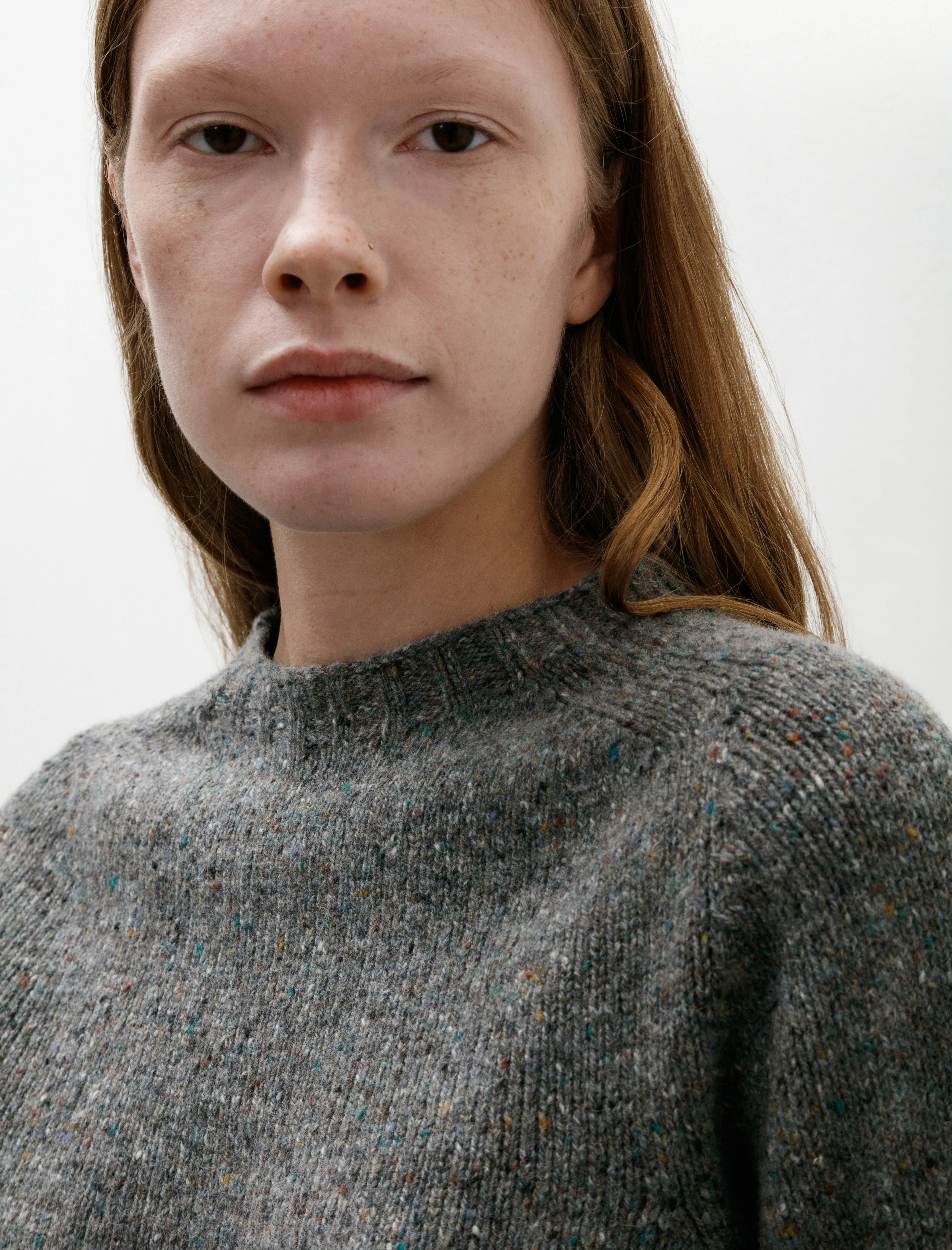 Plain Knit Crewneck Sweater St Kilda sold by SHOP NEIGHBOR product image thumbnail 2
