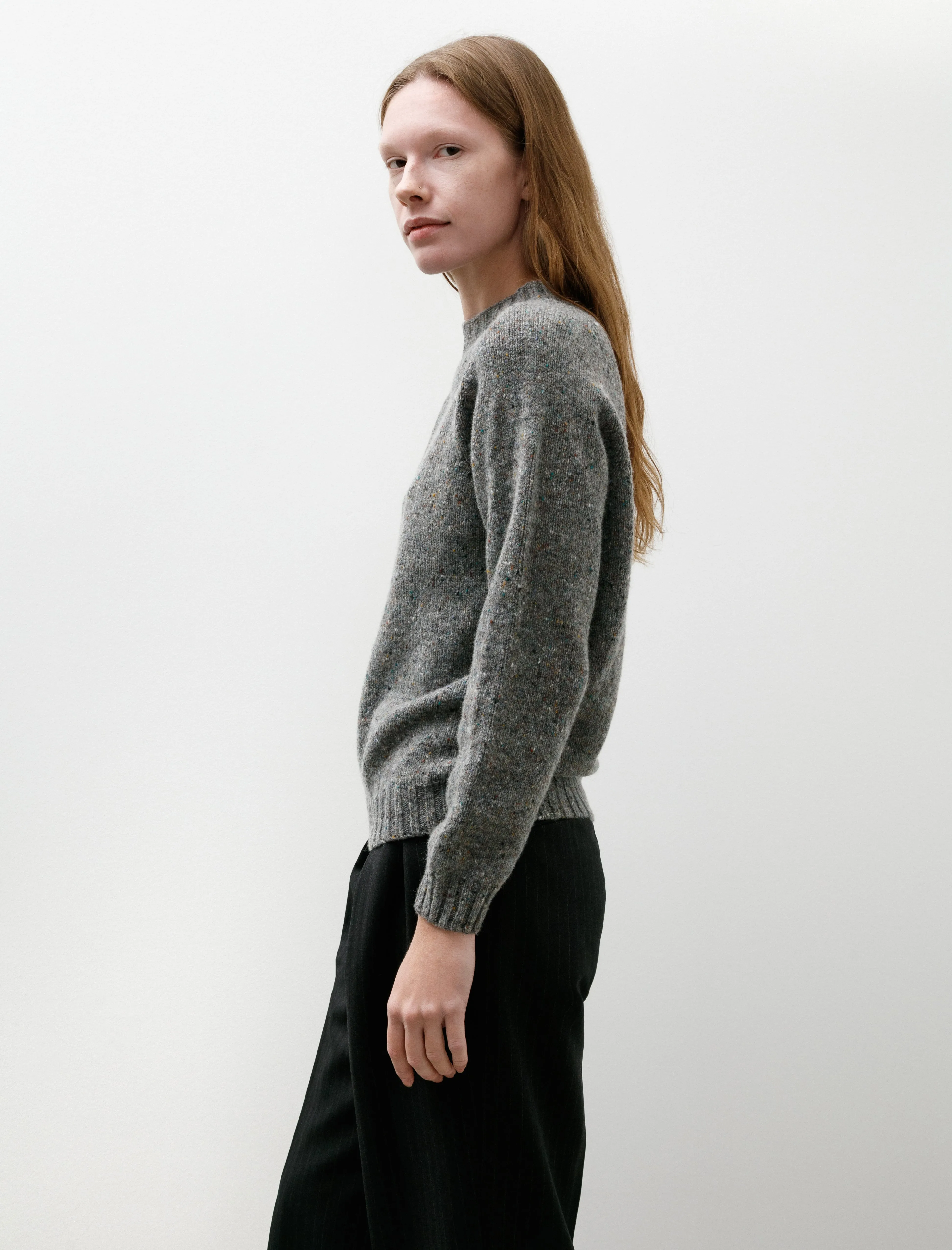 Plain Knit Crewneck Sweater St Kilda sold by SHOP NEIGHBOR product image thumbnail 3