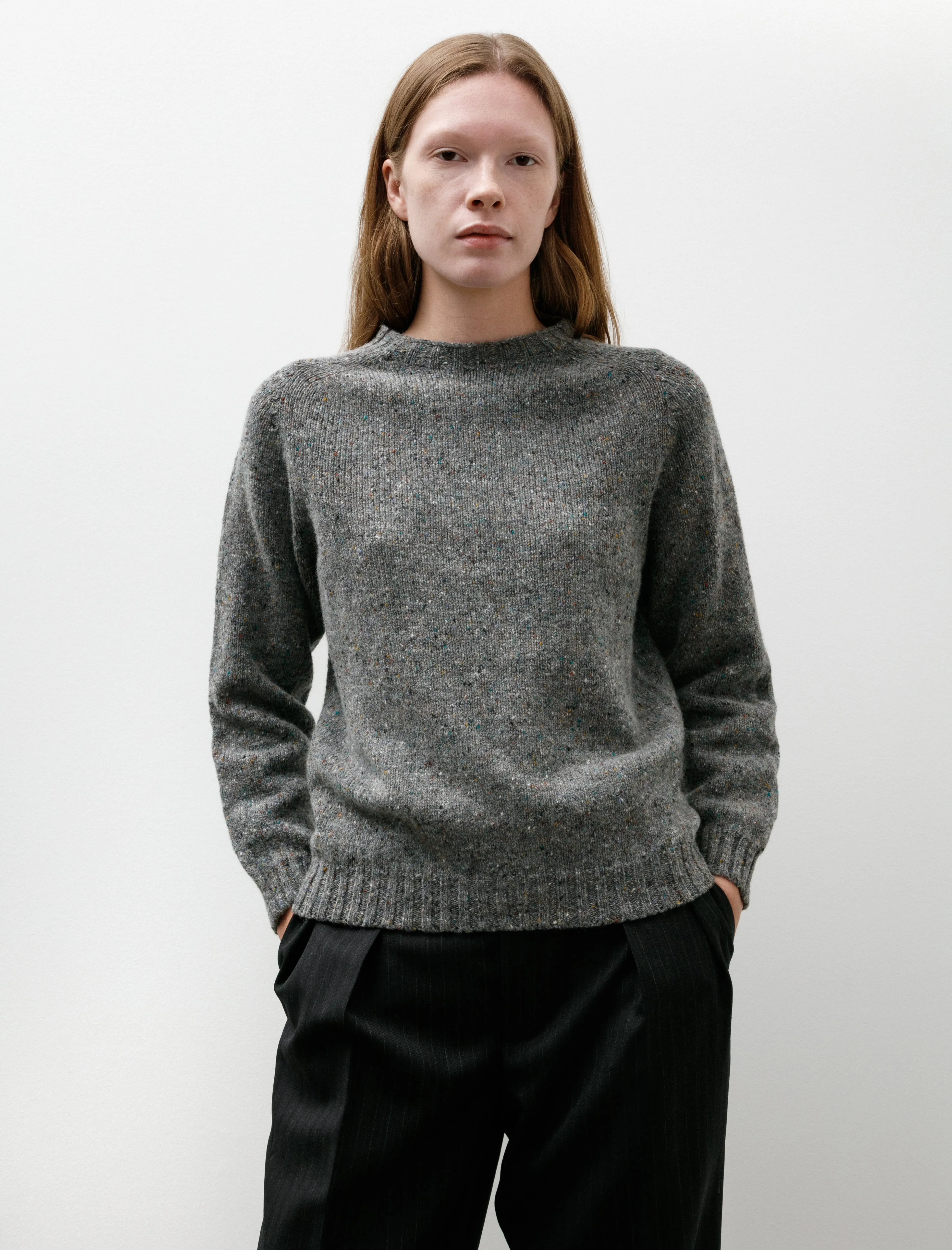 Plain Knit Crewneck Sweater St Kilda sold by SHOP NEIGHBOR