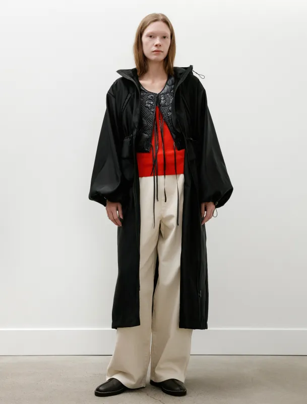 Bowie Zip Coat Black made by SHOP NEIGHBOR