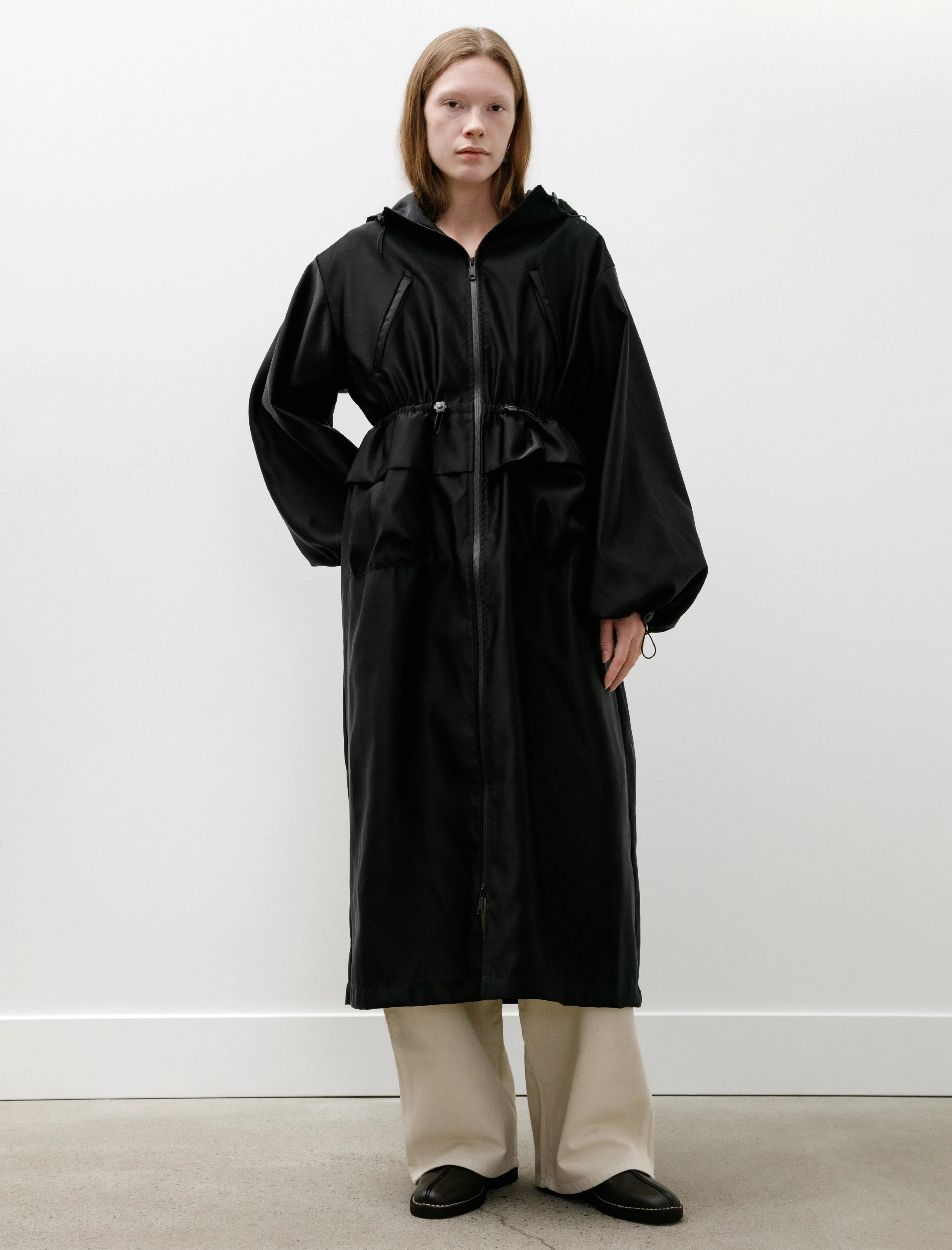 Bowie Zip Coat Black sold by SHOP NEIGHBOR product image thumbnail 3