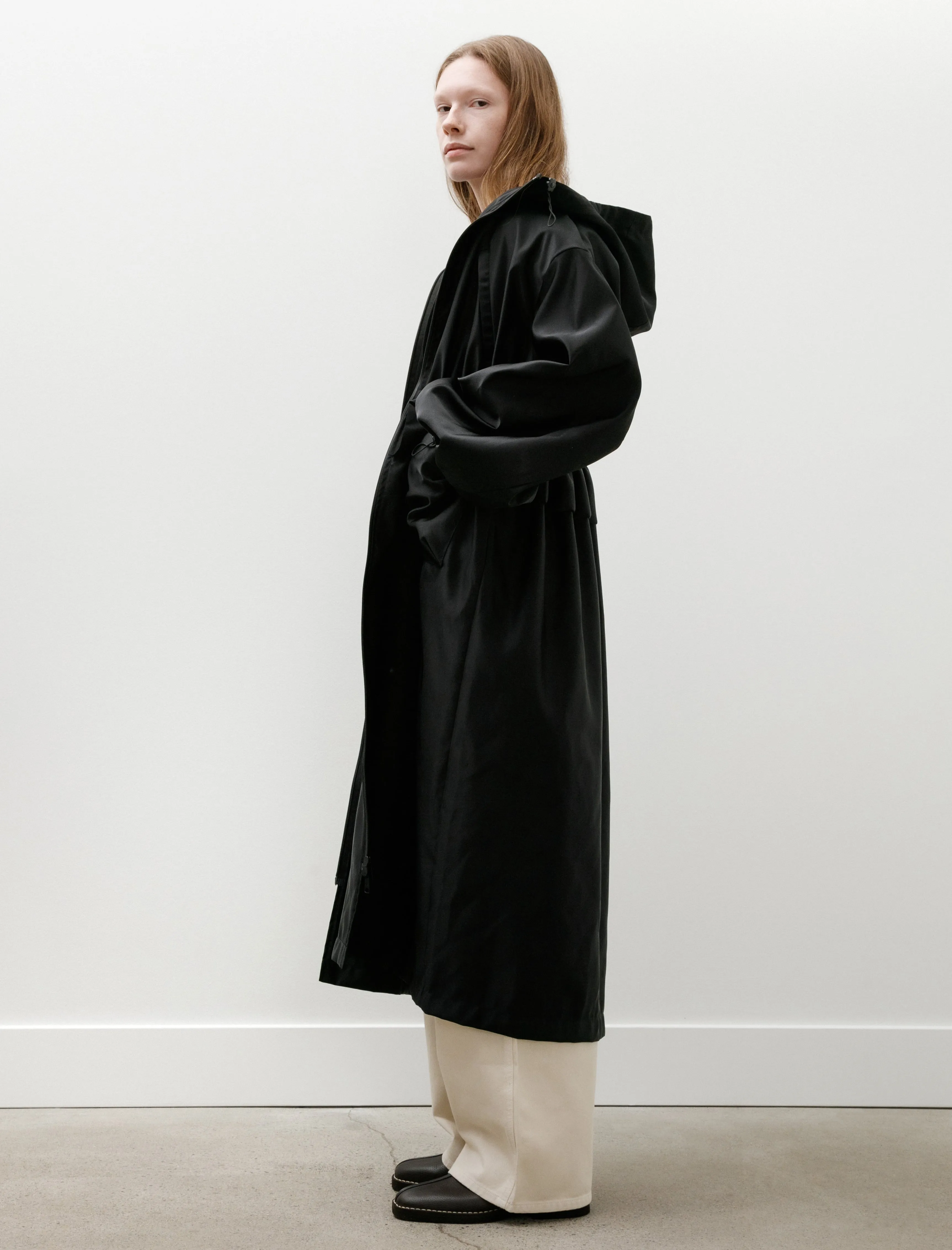 Bowie Zip Coat Black sold by SHOP NEIGHBOR product image thumbnail 2