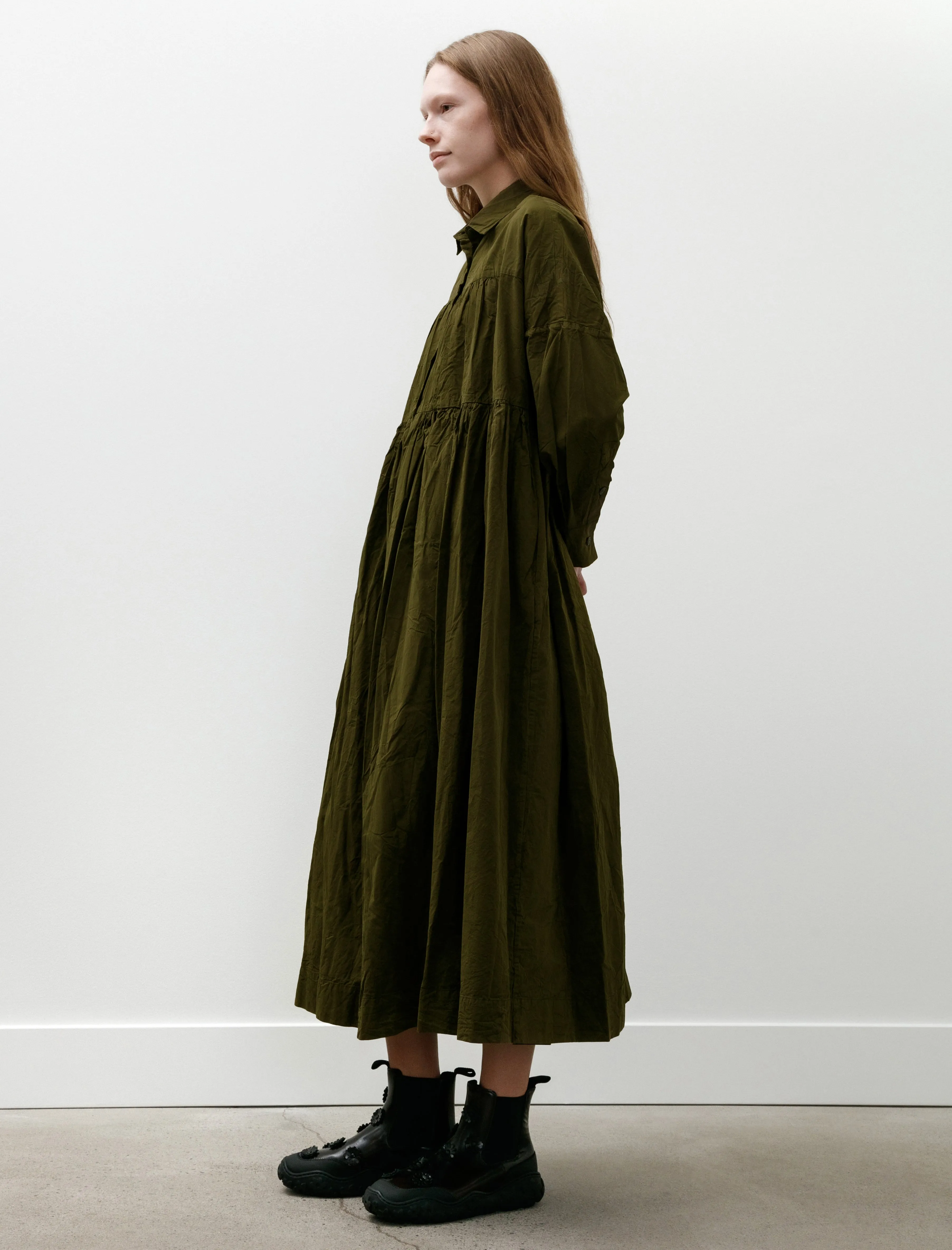 Square Long Sleeve Dress Green Lake sold by SHOP NEIGHBOR product image thumbnail 2