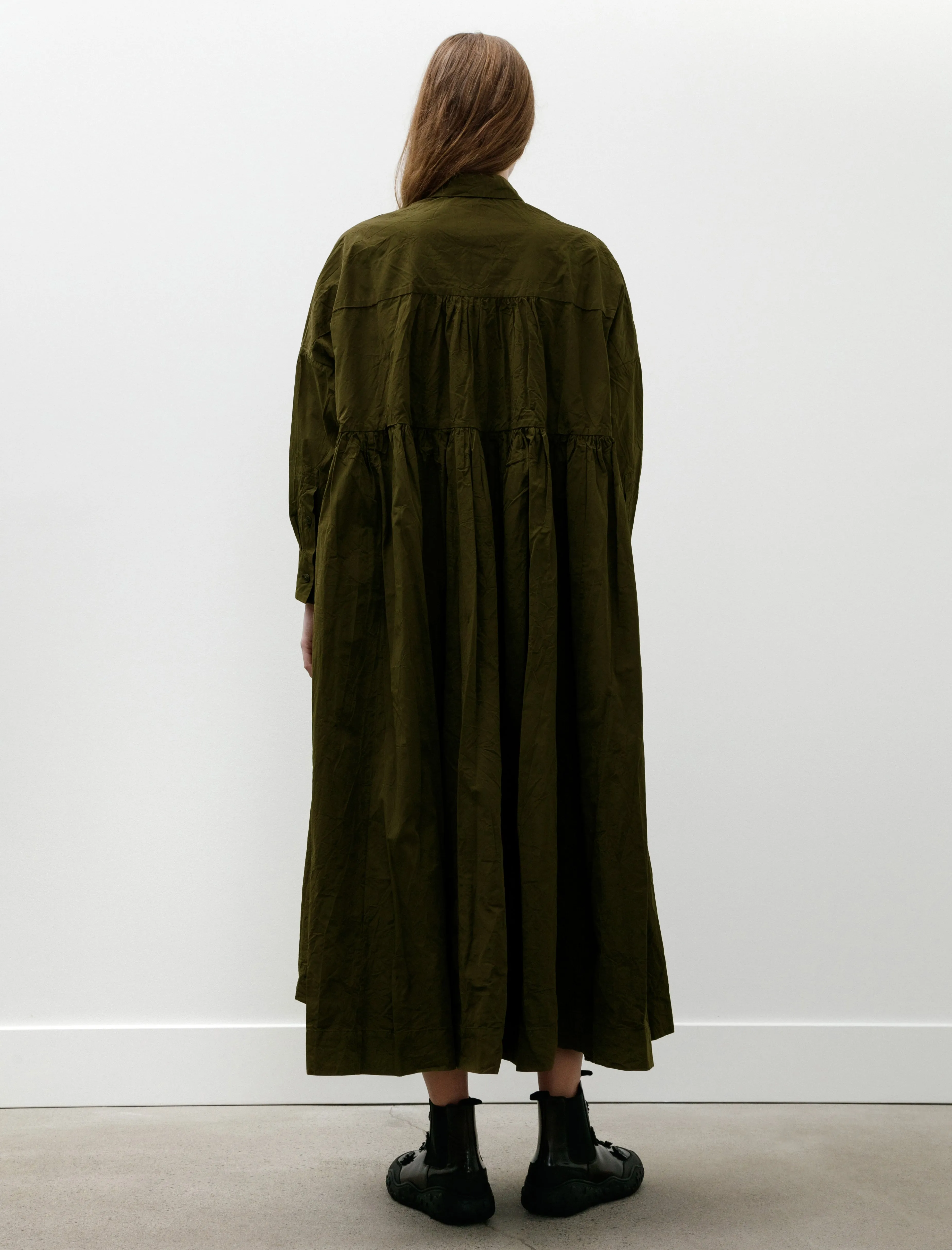 Square Long Sleeve Dress Green Lake sold by SHOP NEIGHBOR product image thumbnail 3