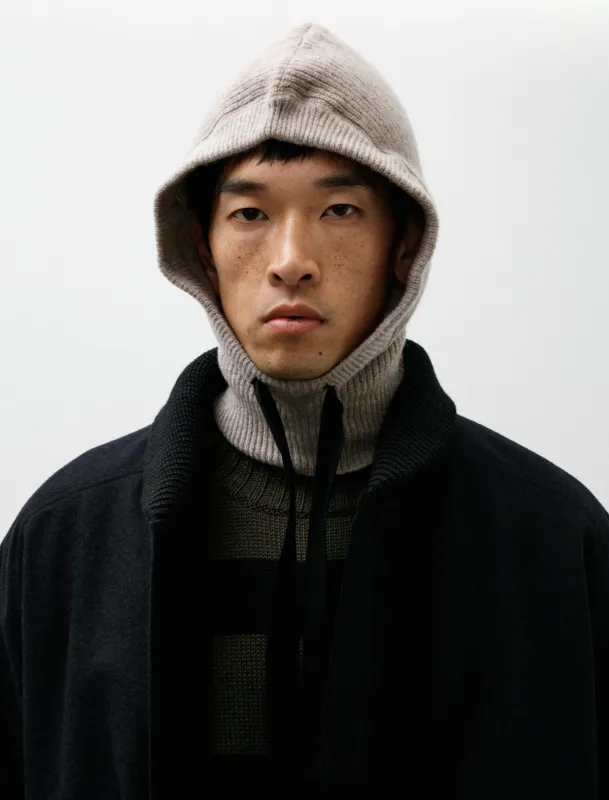 MHL Knitted Hood Lambswool Tawny sold by SHOP NEIGHBOR