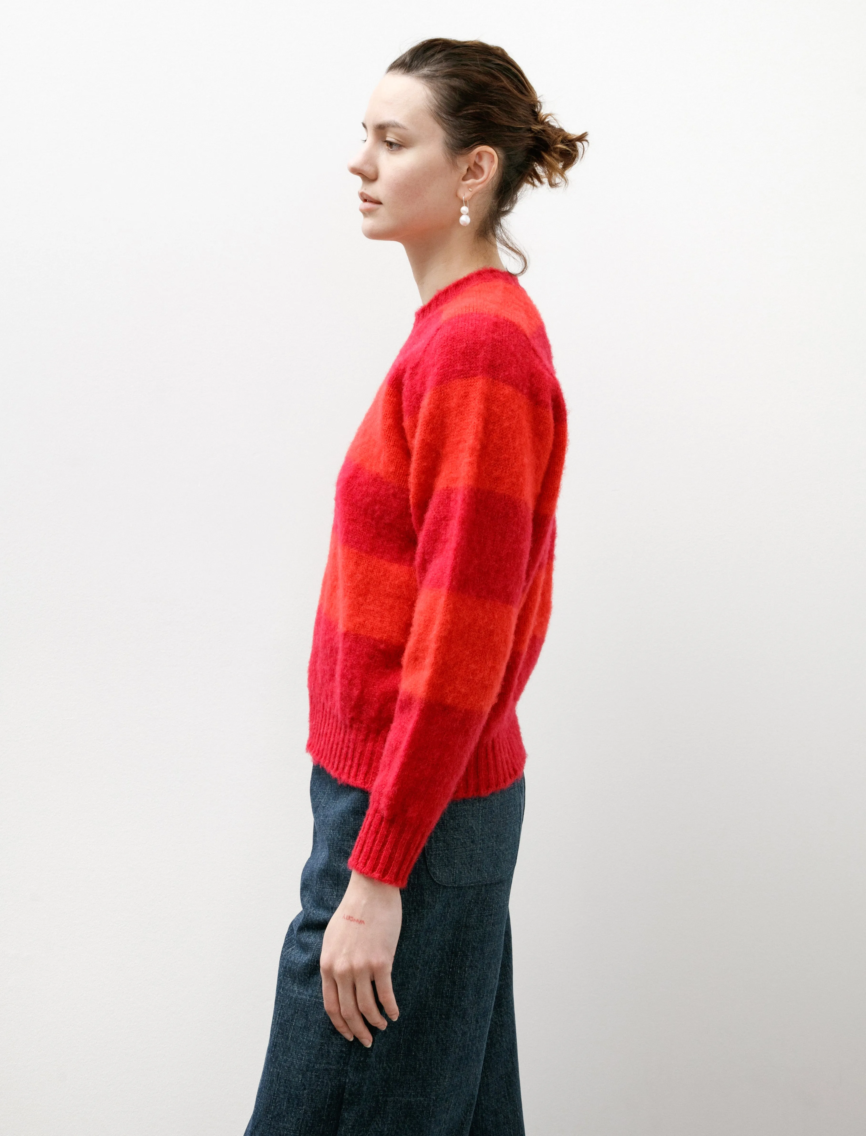 Shaggy Bear Women Chunky Stripes Astral sold by SHOP NEIGHBOR product image thumbnail 3