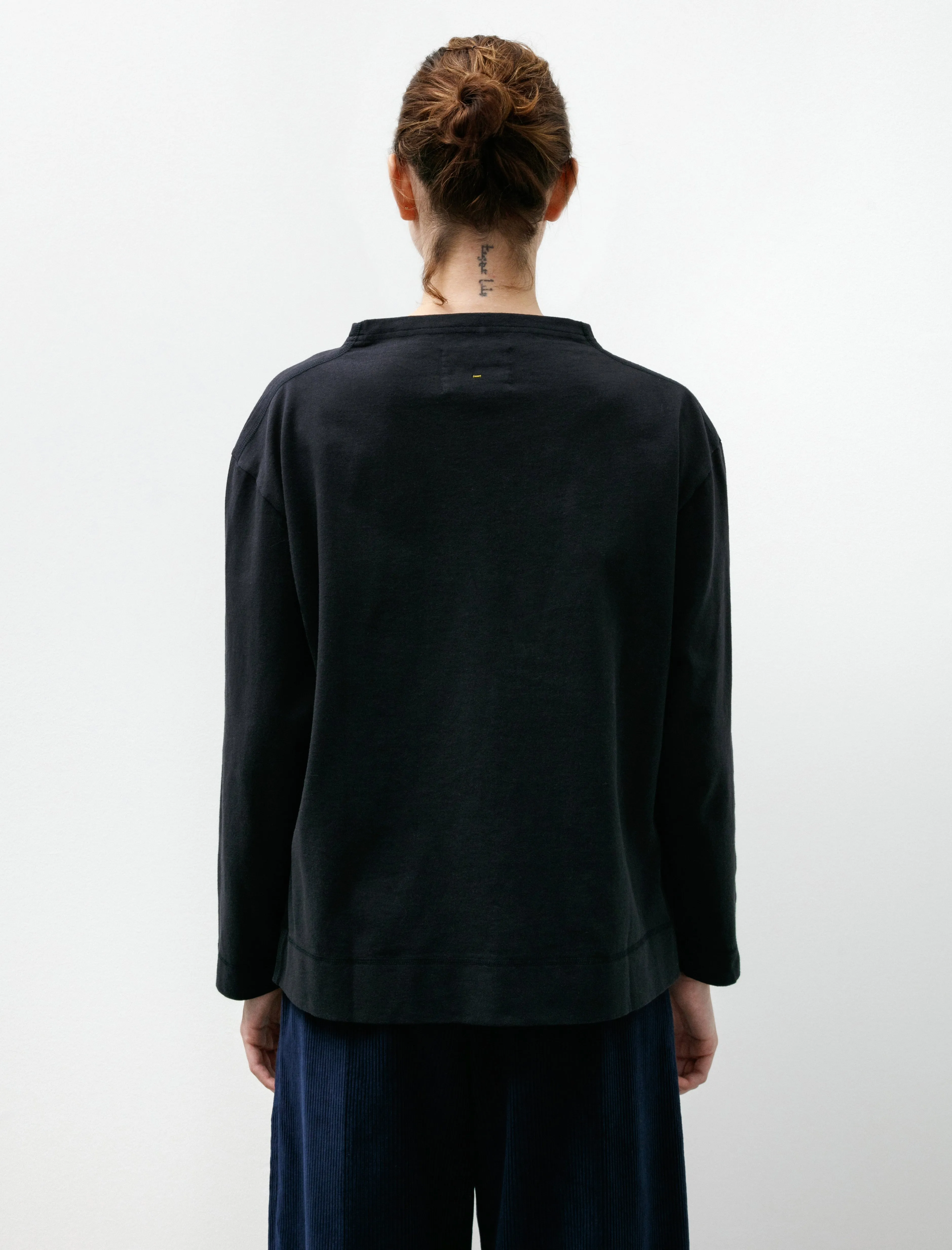 MHL Smock Neck T-Shirt Dense Cotton Jersey Ink sold by SHOP NEIGHBOR product image thumbnail 4