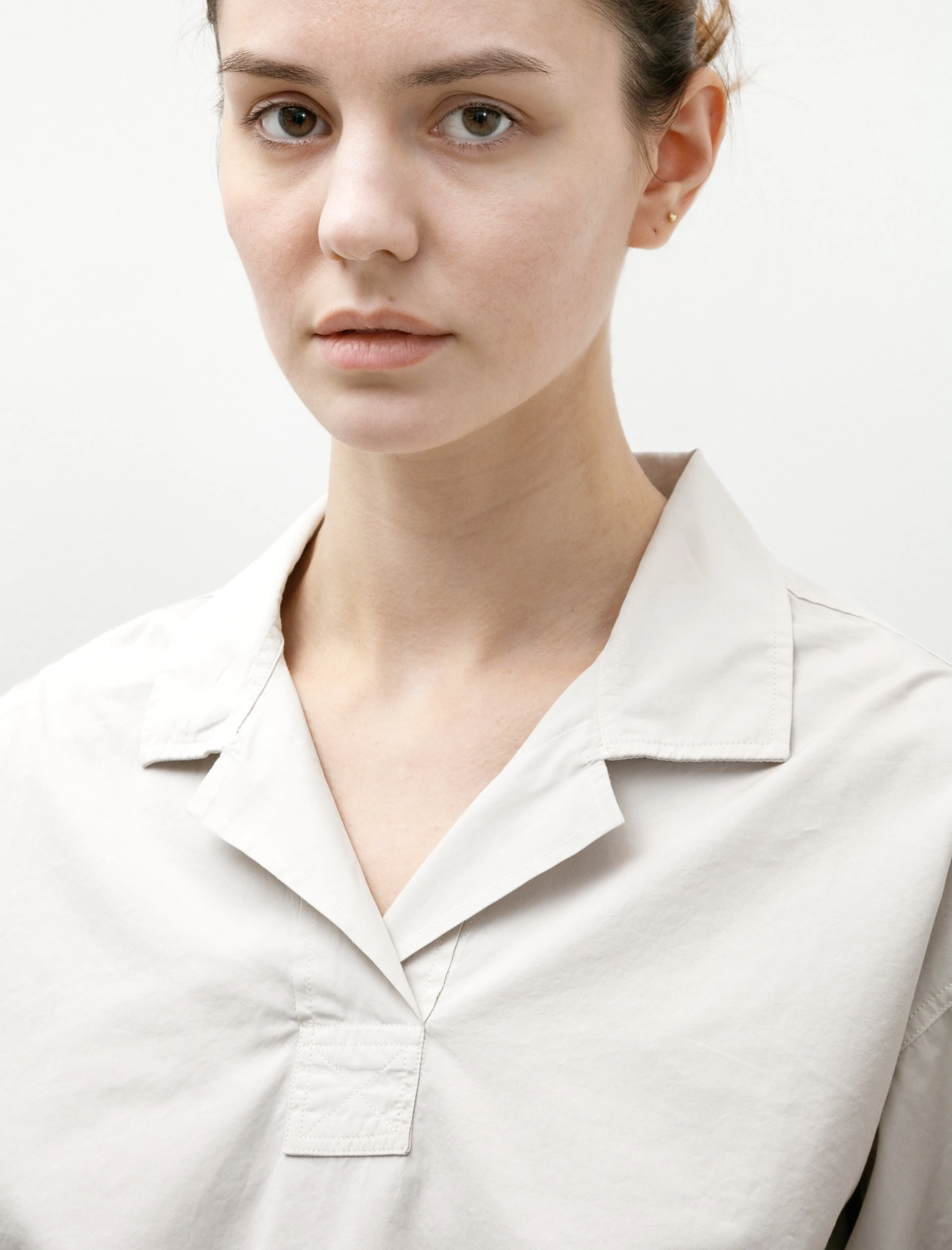 MHL Kit Shirt Compact Cotton Poplin Putty sold by SHOP NEIGHBOR product image thumbnail 2