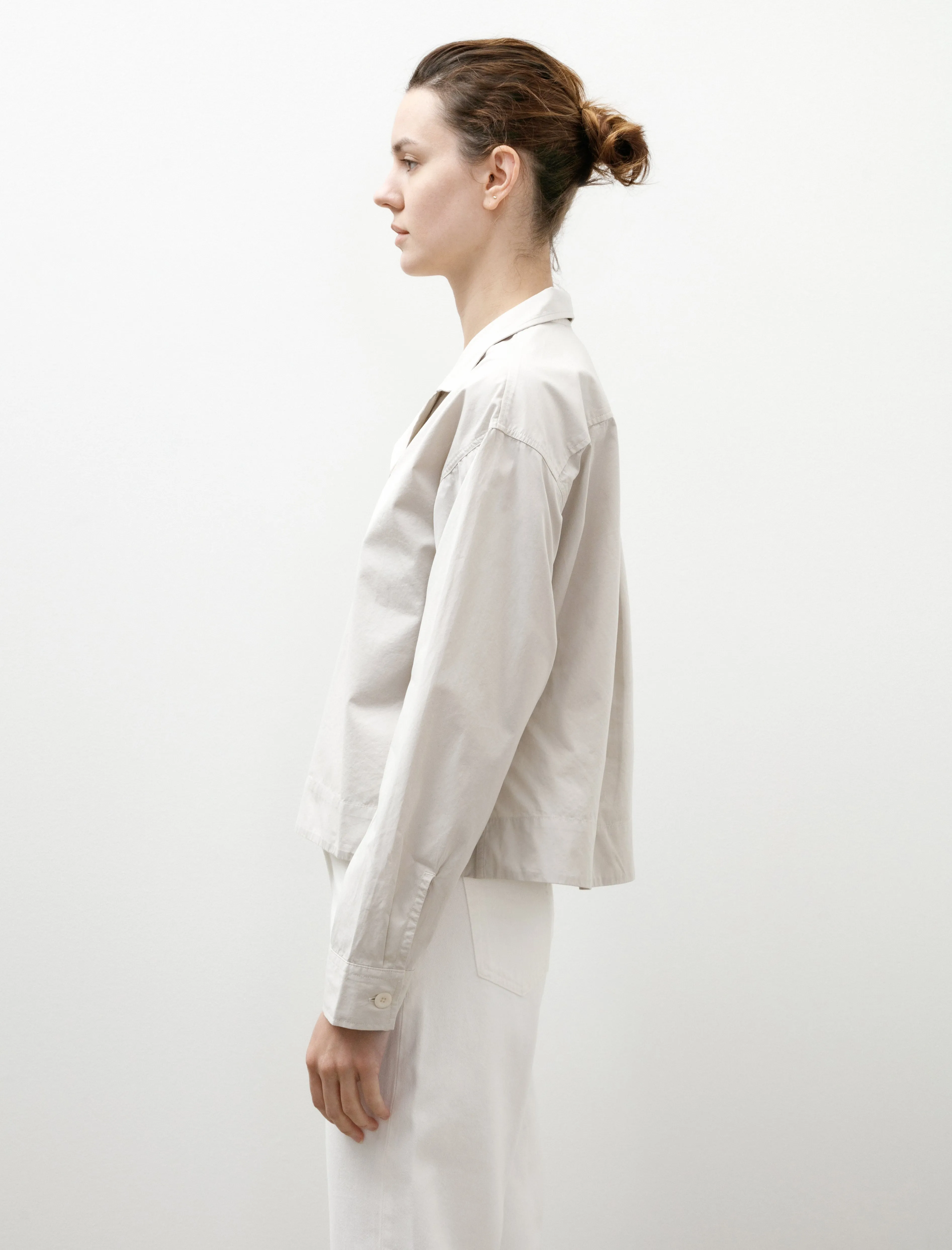 MHL Kit Shirt Compact Cotton Poplin Putty sold by SHOP NEIGHBOR product image thumbnail 3