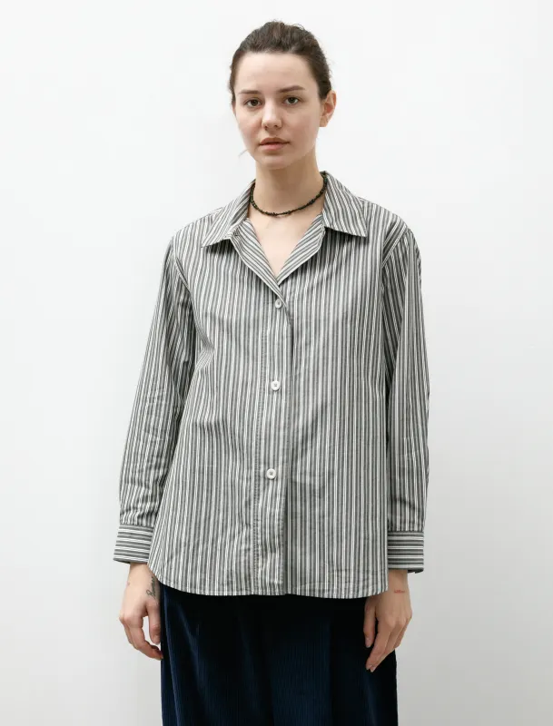 MHL Longline Shirt Two Forest/Grey/Off White sold by SHOP NEIGHBOR