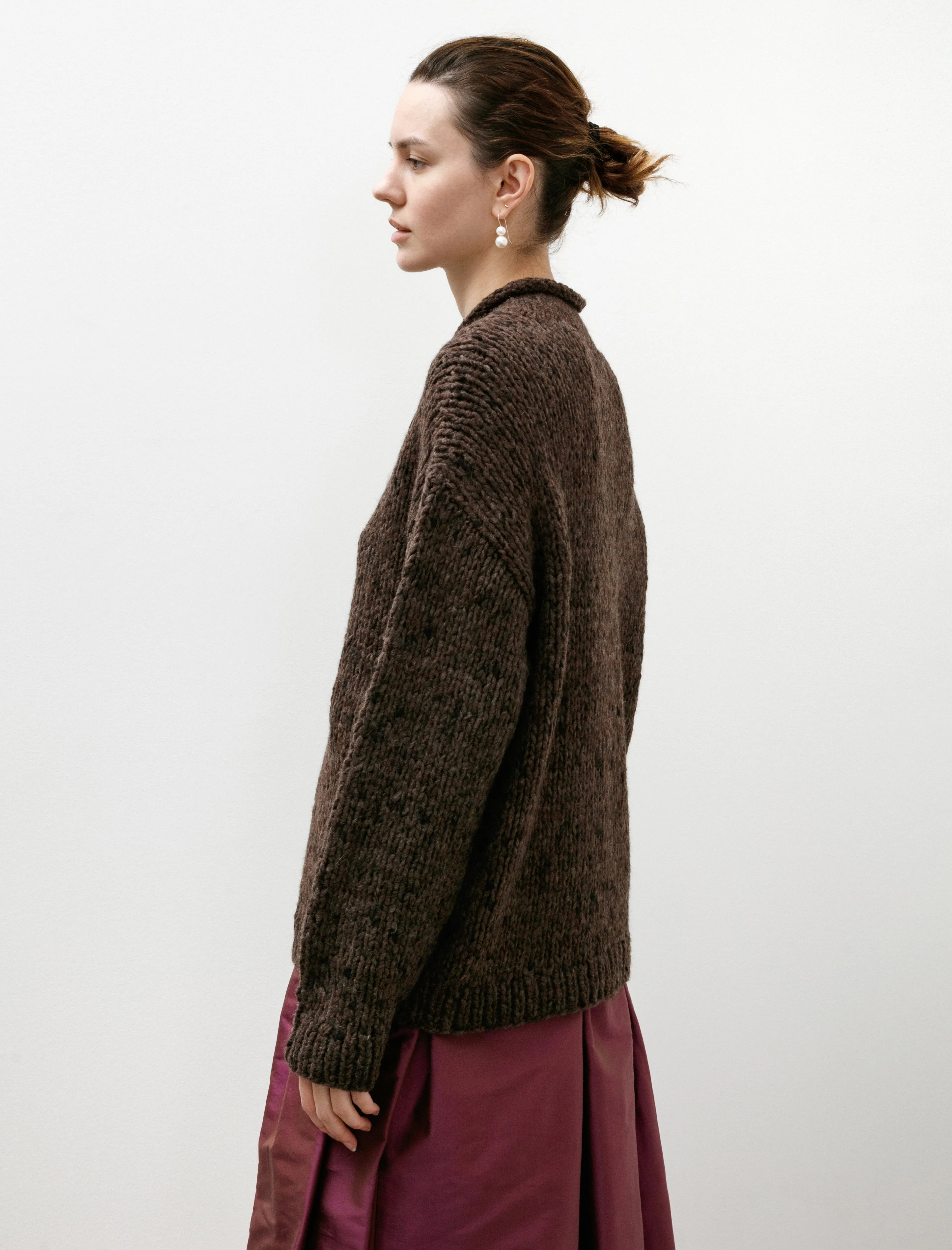 Handknit Paint Rollneck Black Paint sold by SHOP NEIGHBOR product image thumbnail 3