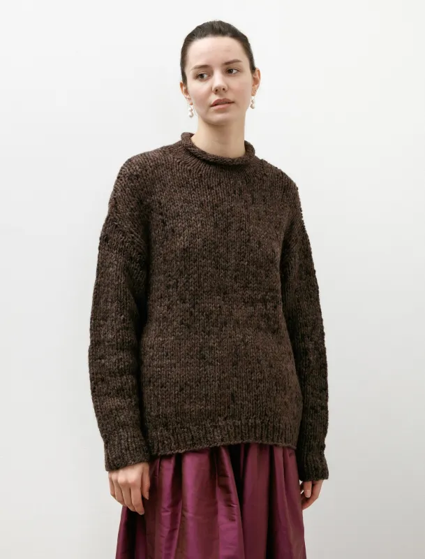 Handknit Paint Rollneck Black Paint sold by SHOP NEIGHBOR