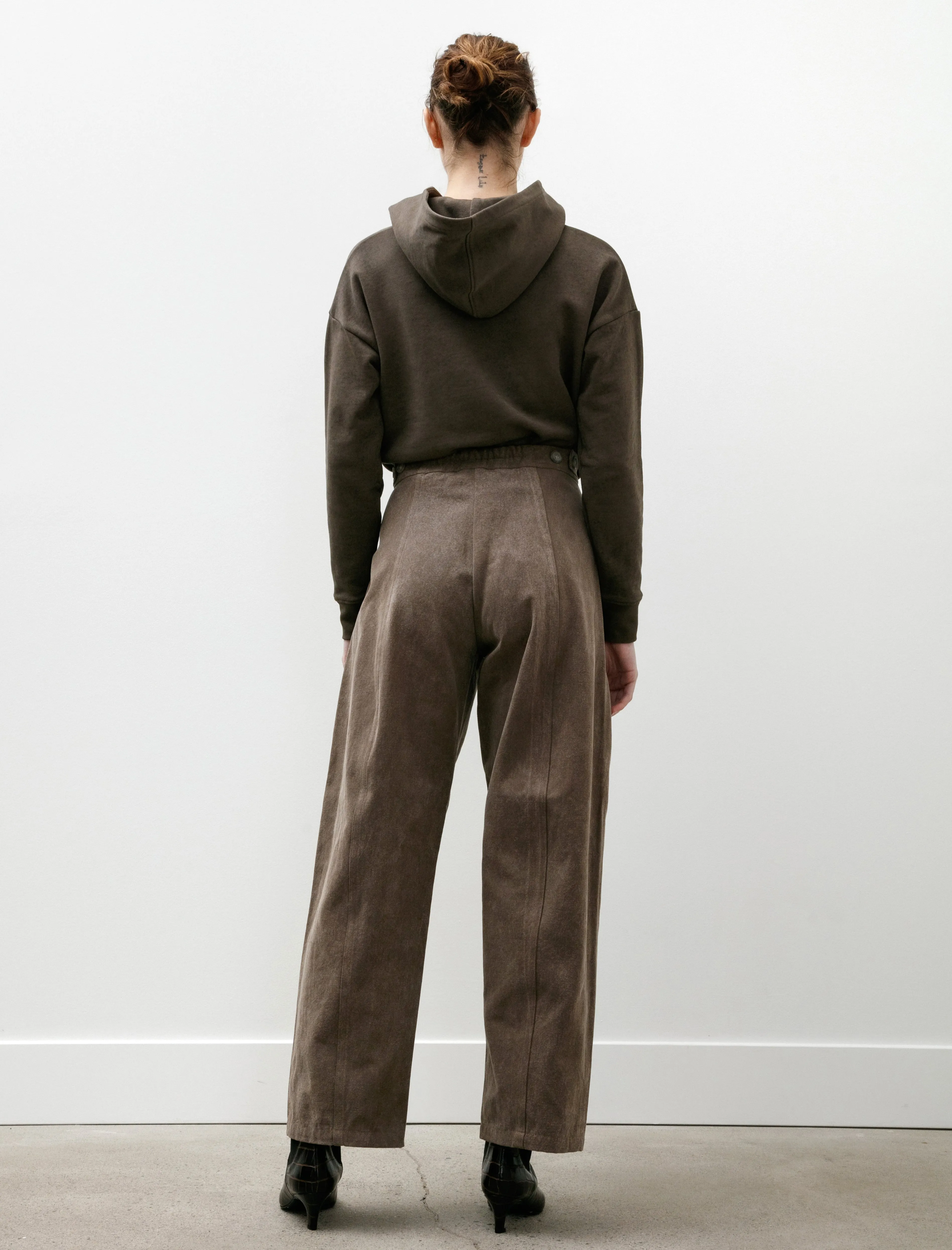 Canvas Pants Washed Cinder sold by SHOP NEIGHBOR product image thumbnail 5