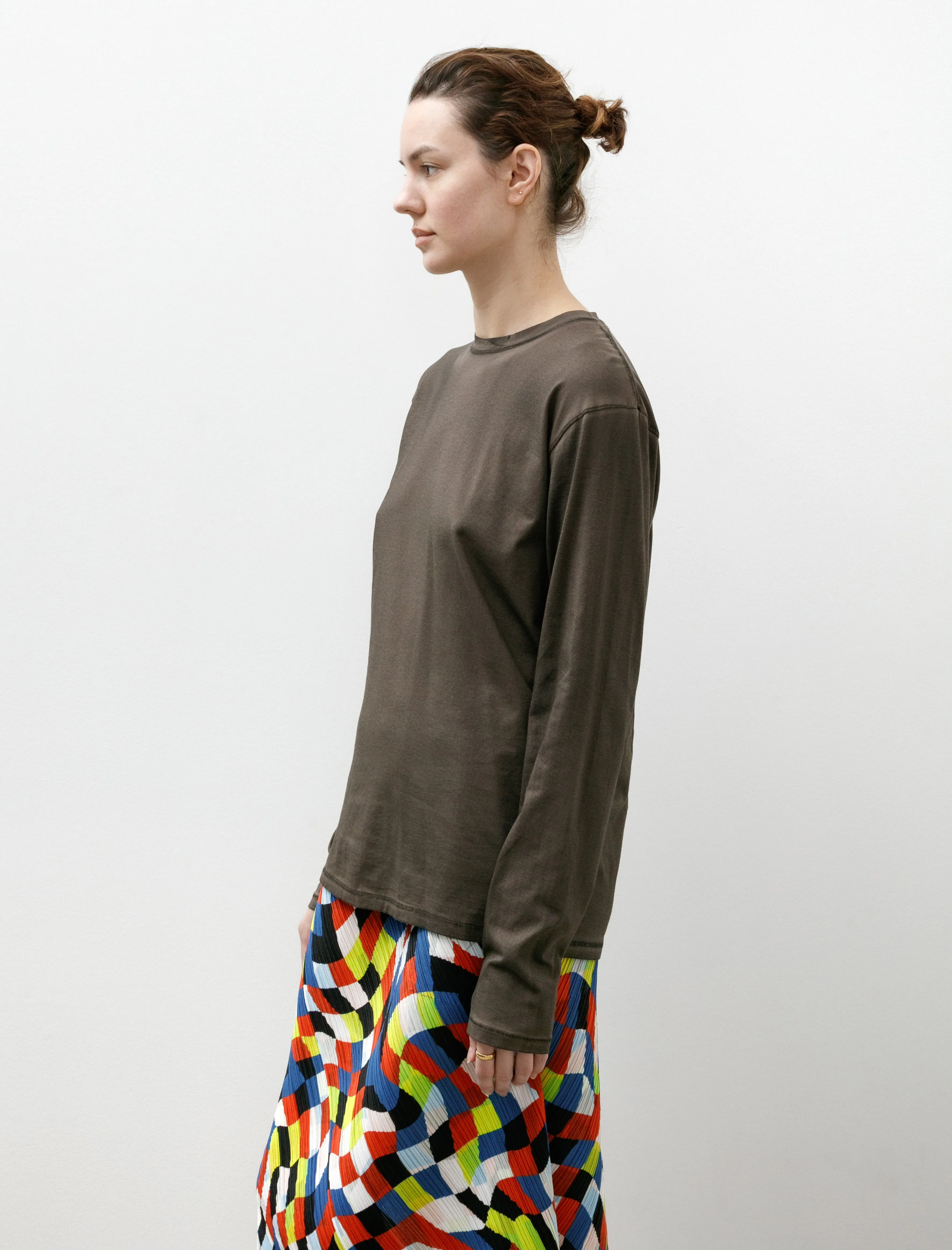 Bias Long Sleeve Tee Painted Barnwood sold by SHOP NEIGHBOR product image thumbnail 2