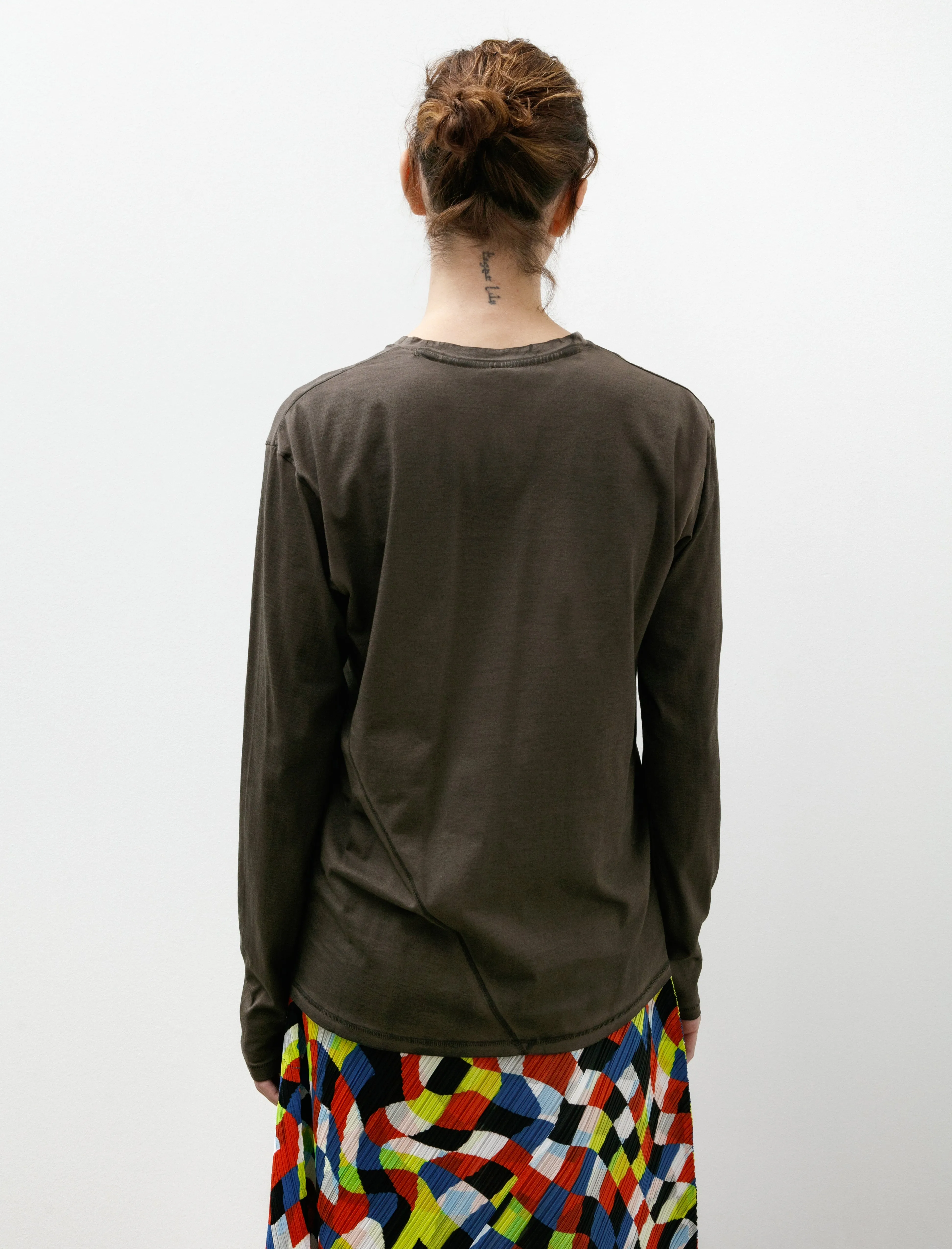 Bias Long Sleeve Tee Painted Barnwood sold by SHOP NEIGHBOR product image thumbnail 3