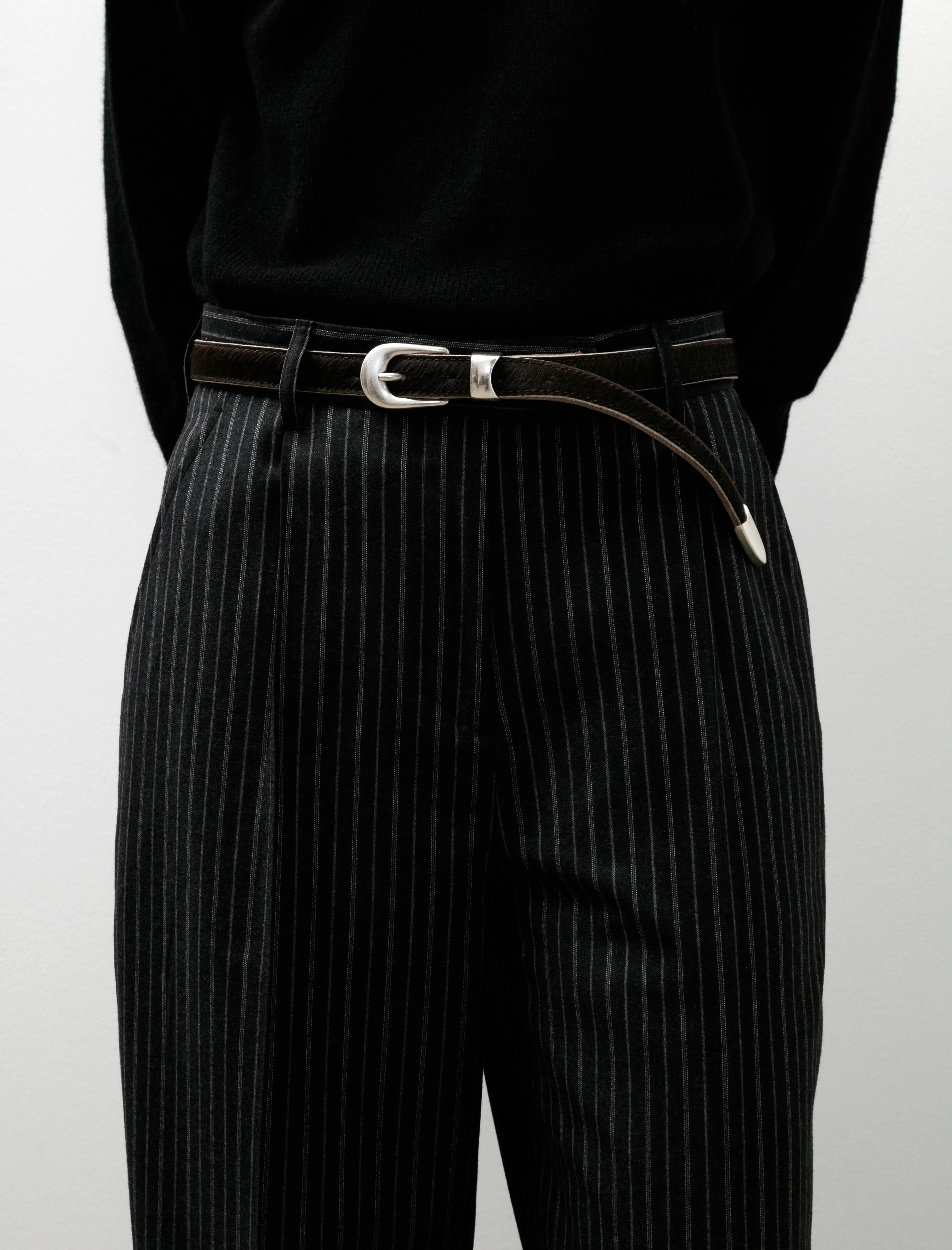 2cm Belt Chocolate Hair On Hide sold by SHOP NEIGHBOR product image thumbnail 2