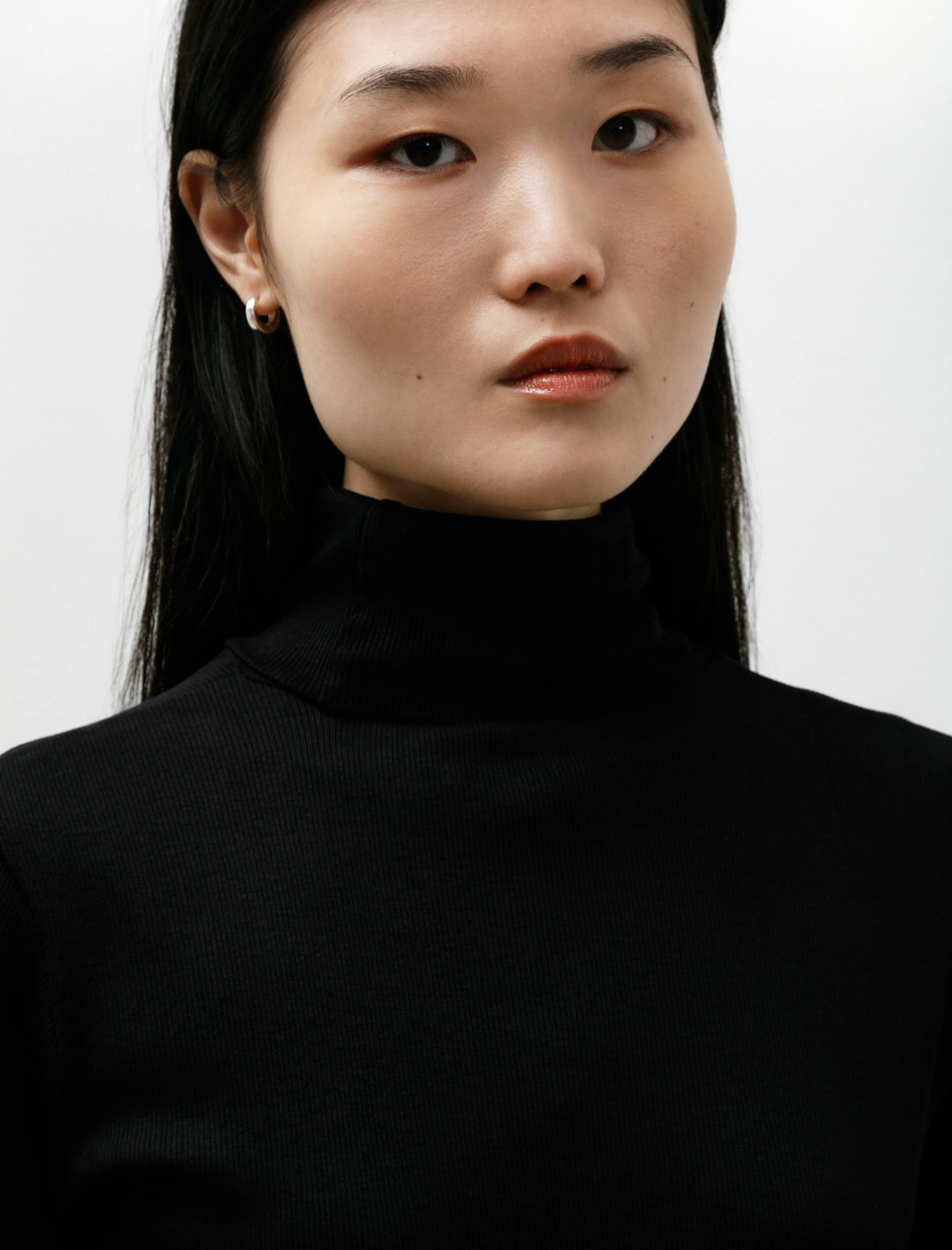 Rib LS Roll Neck Black sold by SHOP NEIGHBOR product image thumbnail 2