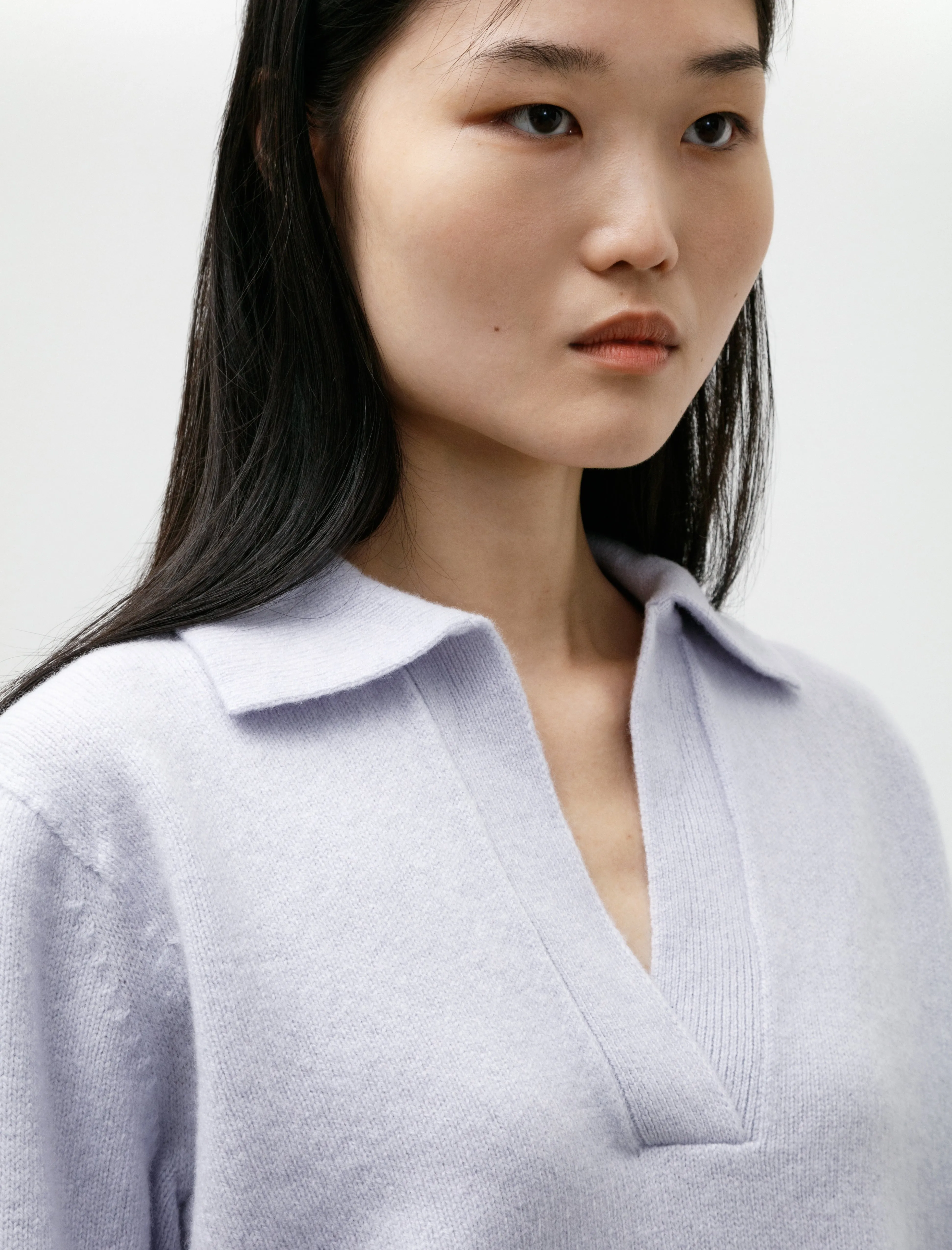 Lambswool Polo Ice Blue sold by SHOP NEIGHBOR product image thumbnail 2