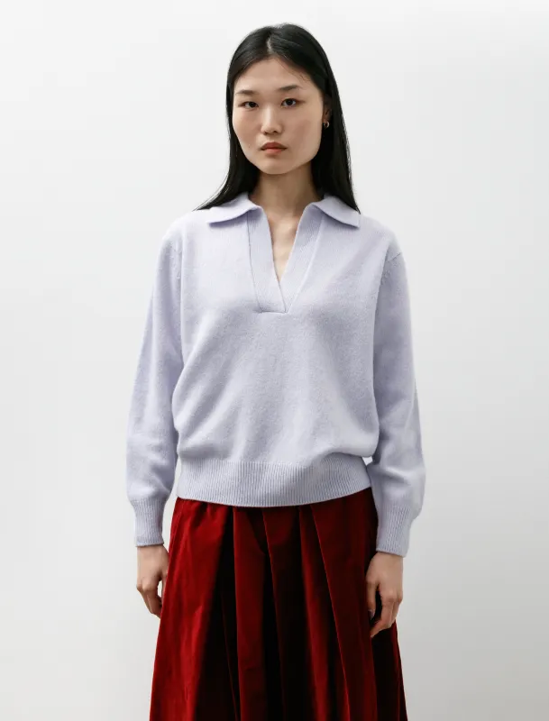 Lambswool Polo Ice Blue sold by SHOP NEIGHBOR